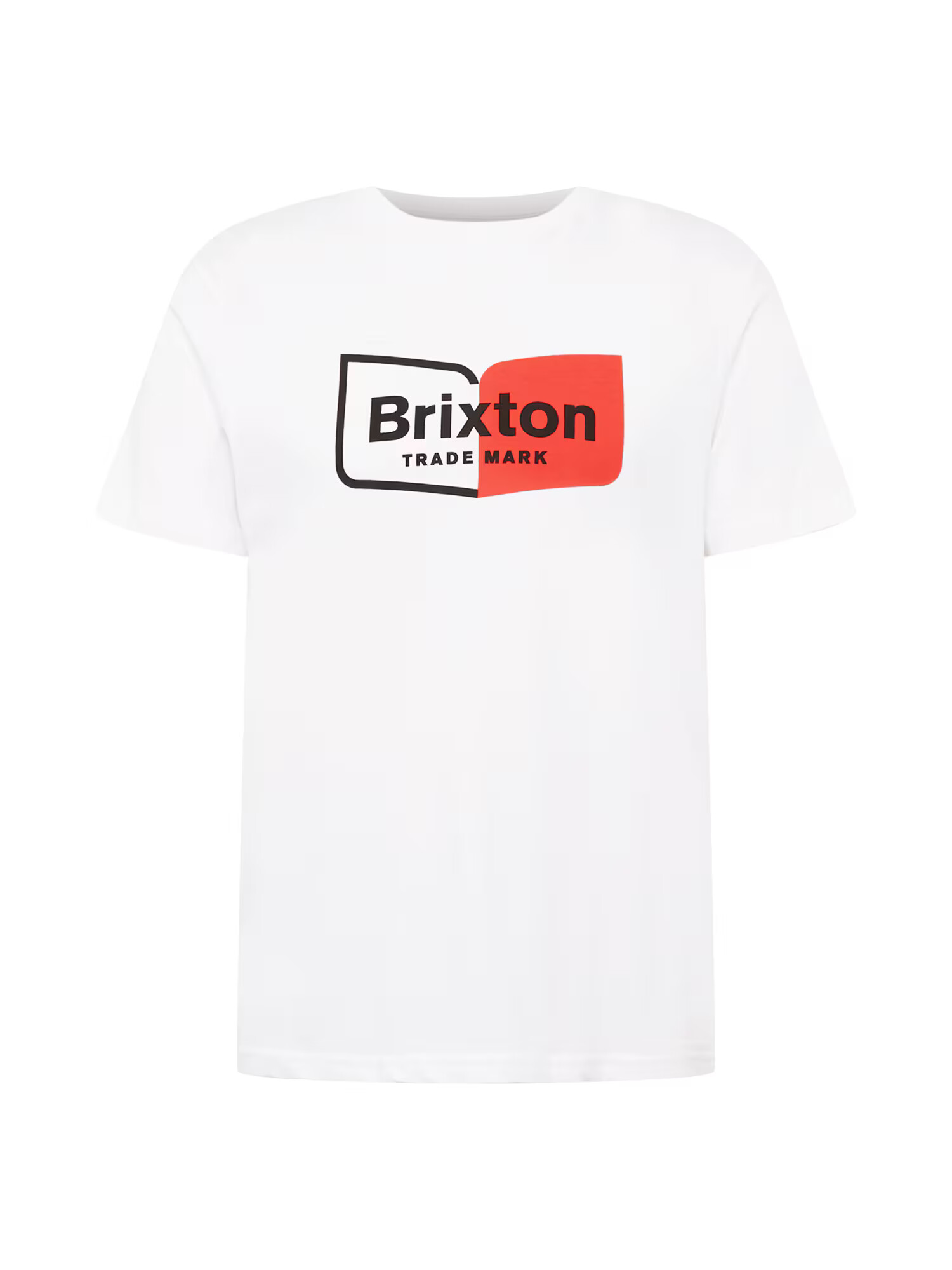 Brixton Tricou 'CHAPTER' roșu / negru / alb - Pled.ro