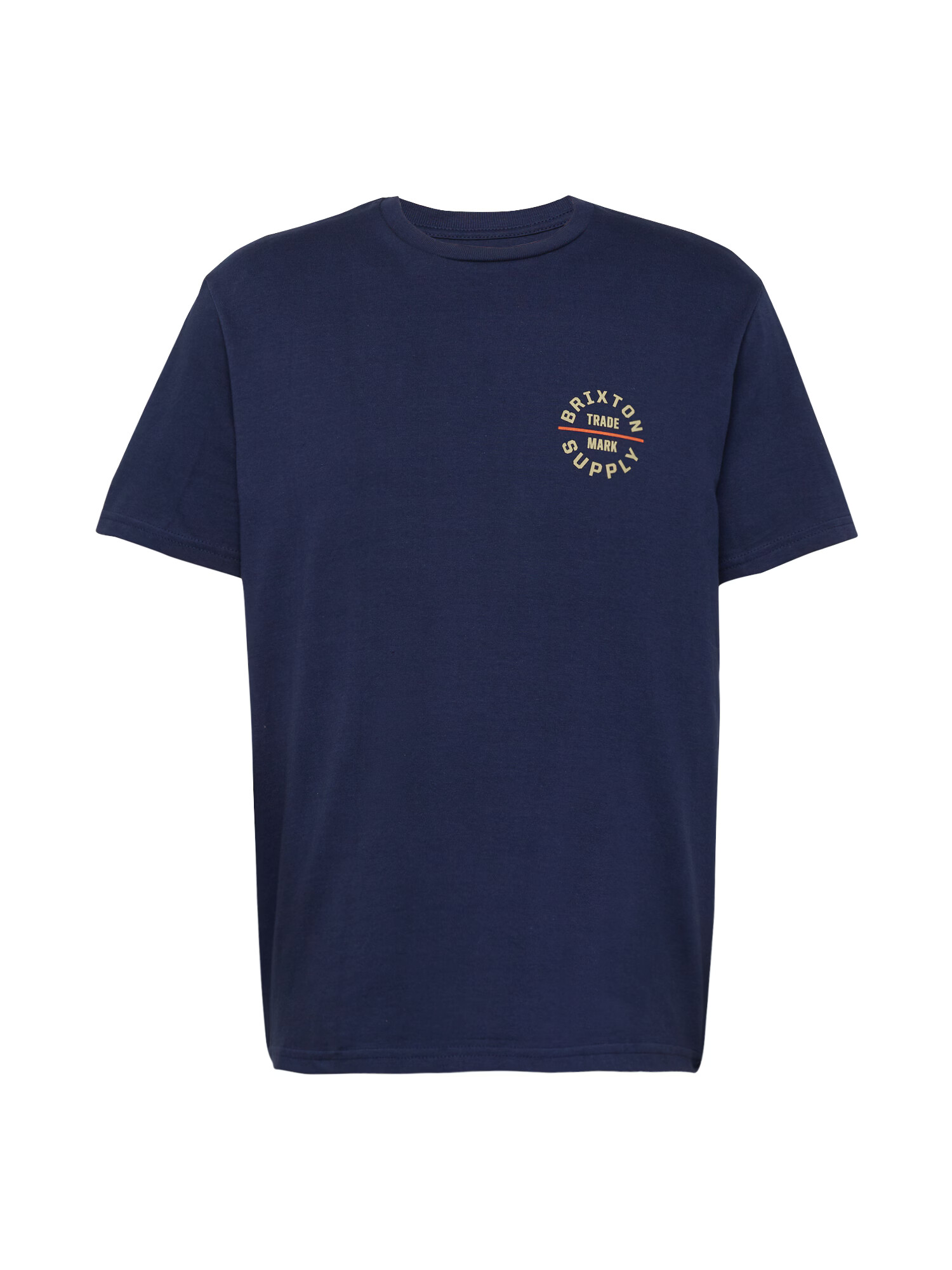 Brixton Tricou 'OATH' bleumarin / gri piatră / portocaliu - Pled.ro