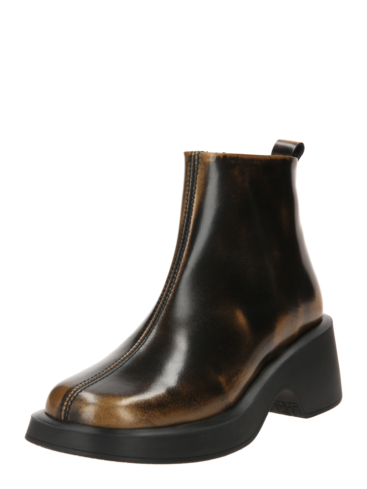 BRONX Botine 'New-Vita' bronz / negru - Pled.ro