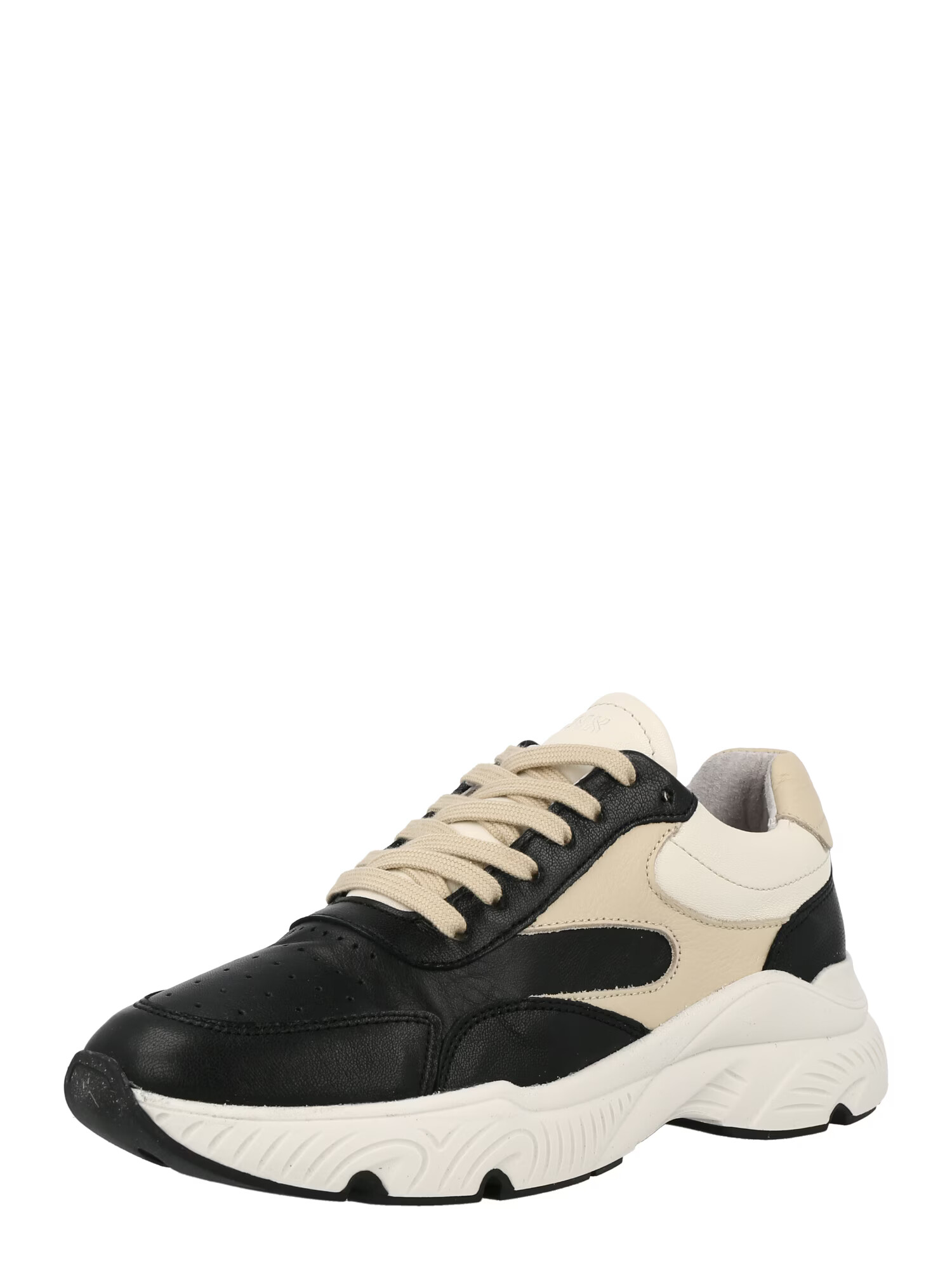 BRONX Sneaker low 'Fin Lee' bej / maro deschis / negru - Pled.ro