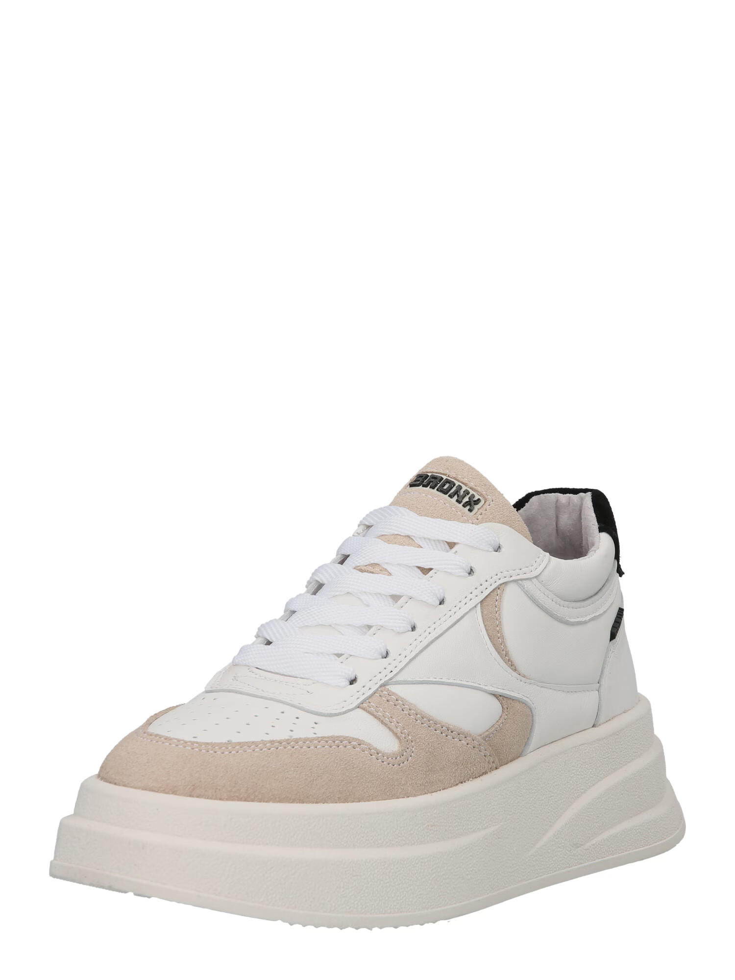 BRONX Sneaker low 'Vigg-O' gri taupe / negru / alb murdar - Pled.ro