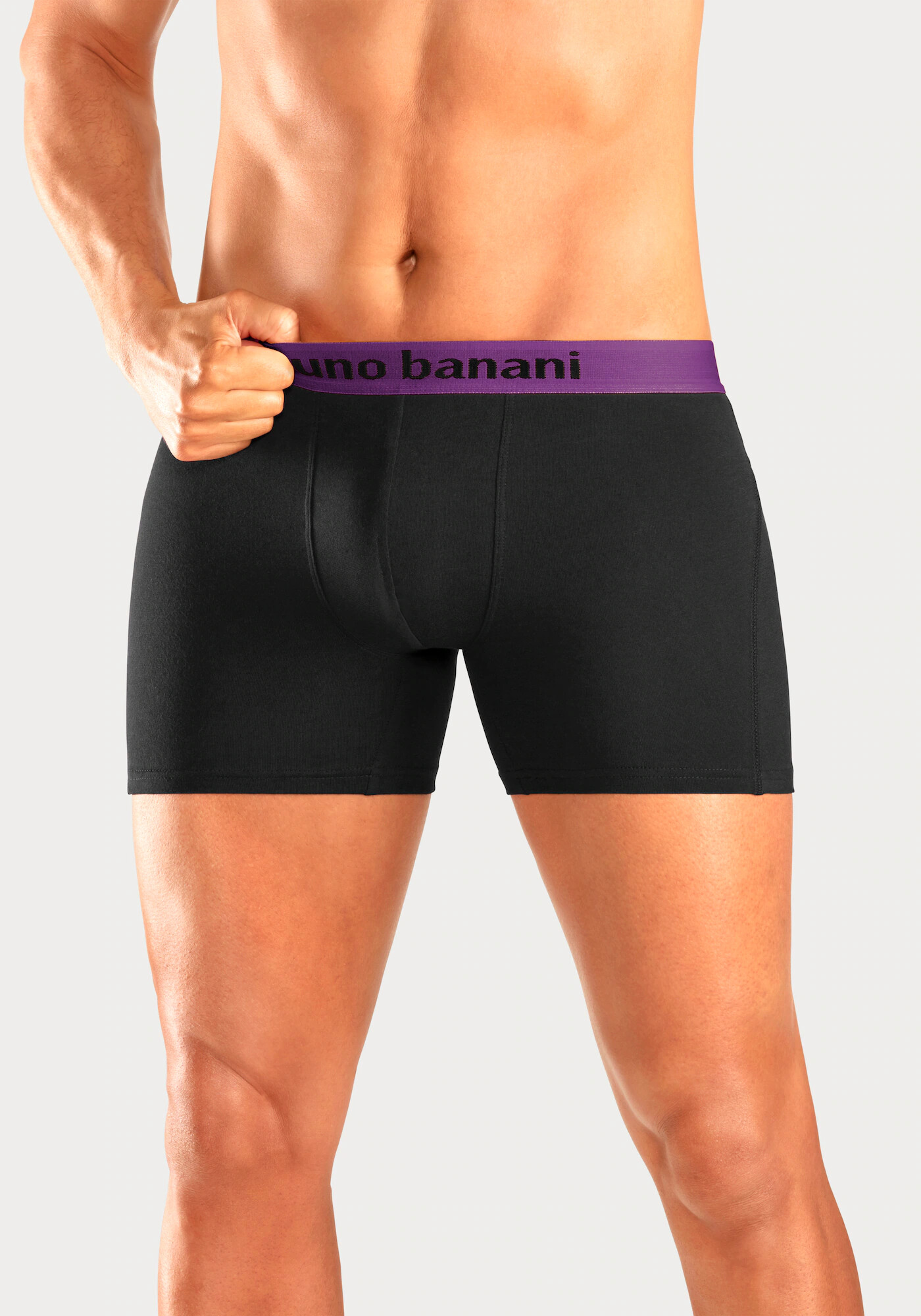 BRUNO BANANI Boxeri albastru / galben / mov neon / portocaliu / negru - Pled.ro