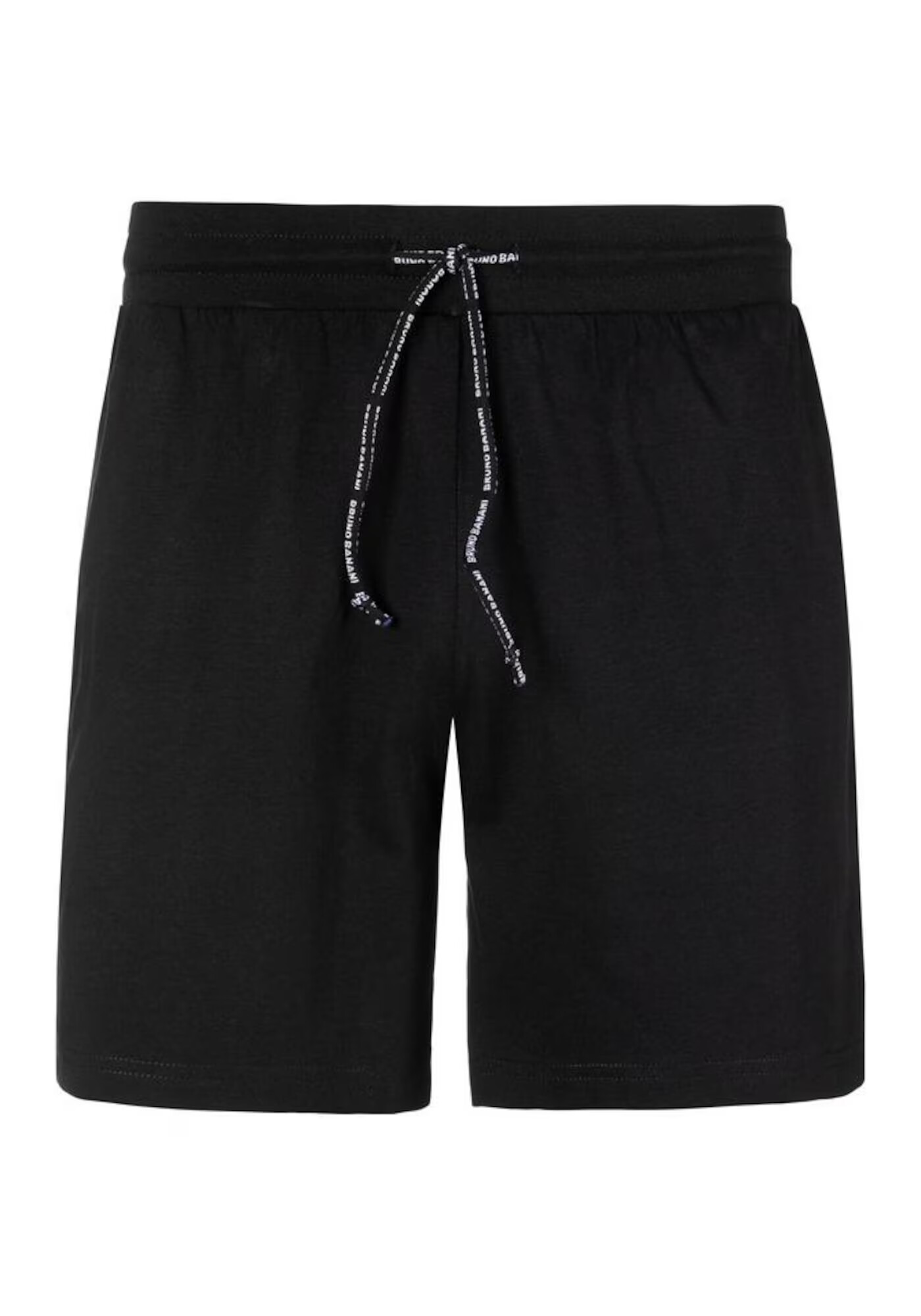 BRUNO BANANI Pijama scurtă negru / alb - Pled.ro