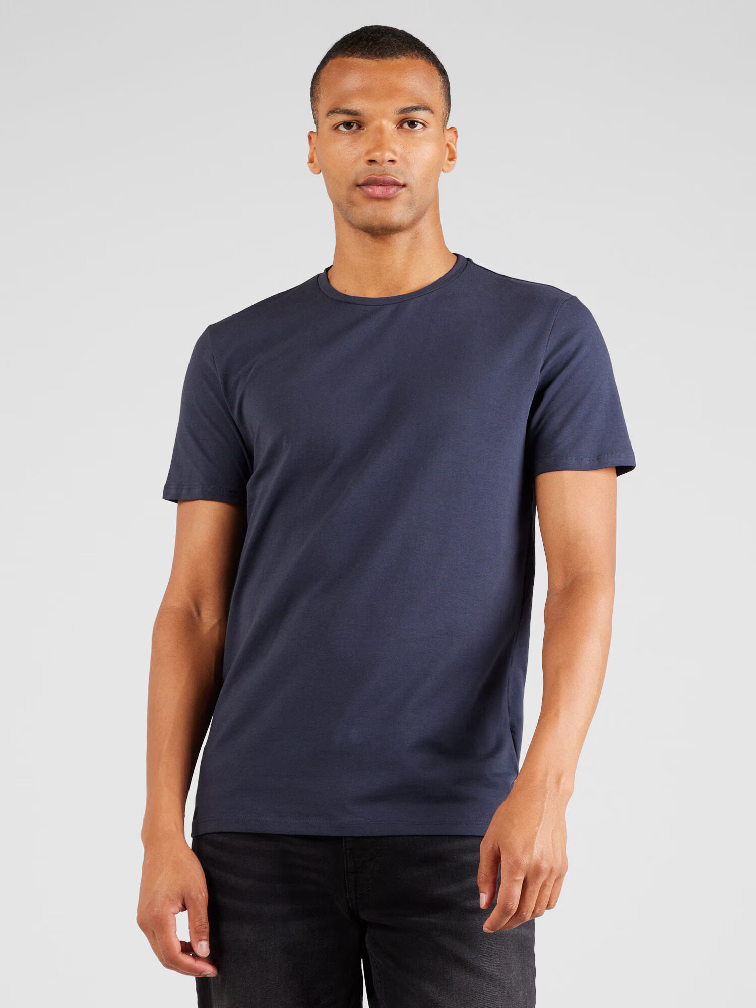 Bruun & Stengade Tricou 'Antiqua' bleumarin - Pled.ro