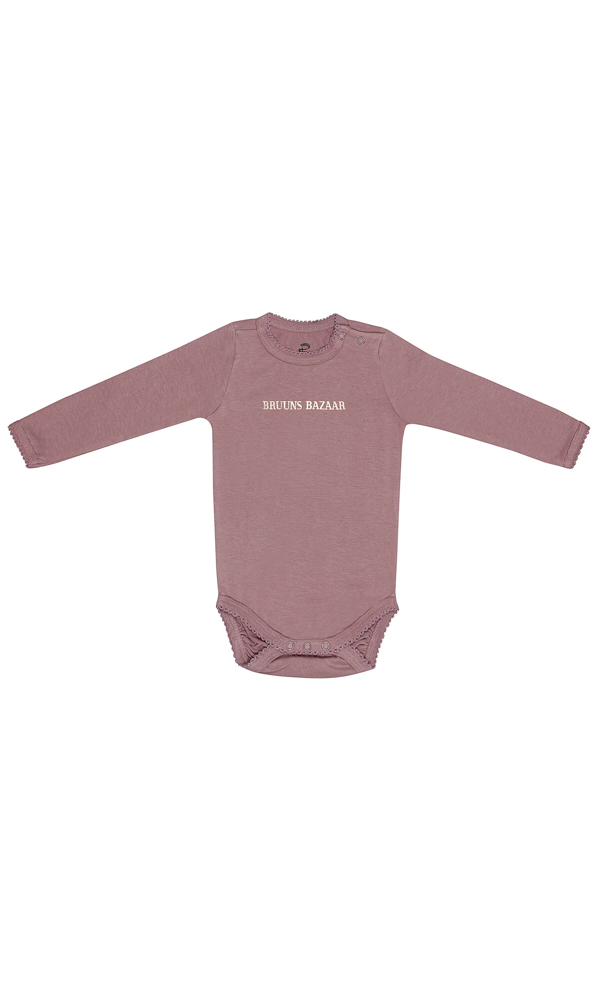 Bruuns Bazaar Kids Salopetă/Body 'Ida Sofie' mov amestecat / rosé - Pled.ro