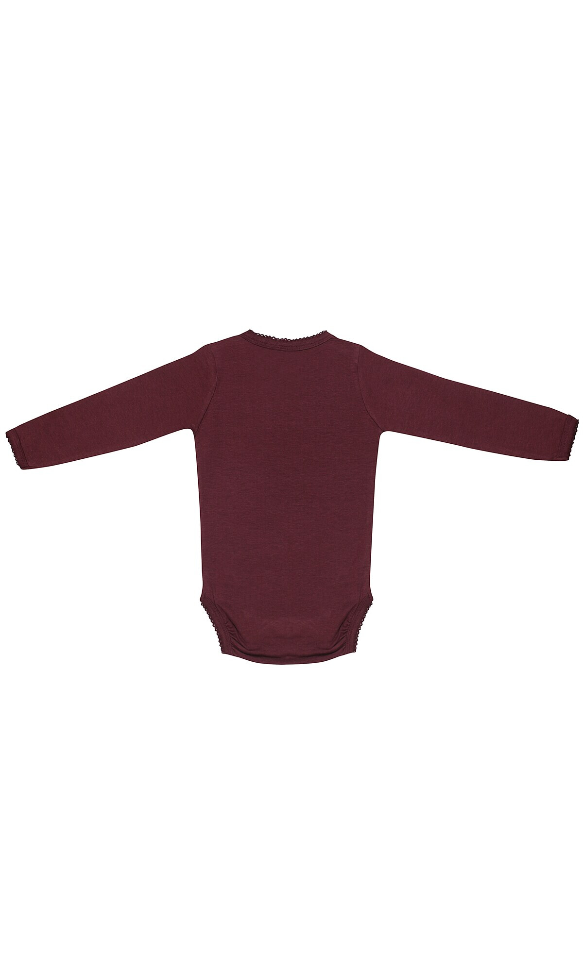 Bruuns Bazaar Kids Salopetă/Body 'Ida Sofie' roșu burgundy / alb - Pled.ro