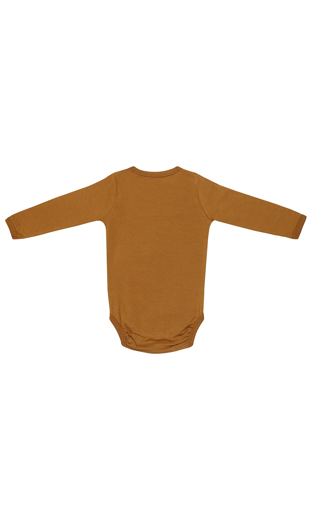 Bruuns Bazaar Kids Salopetă/Body maro caramel / ocru - Pled.ro