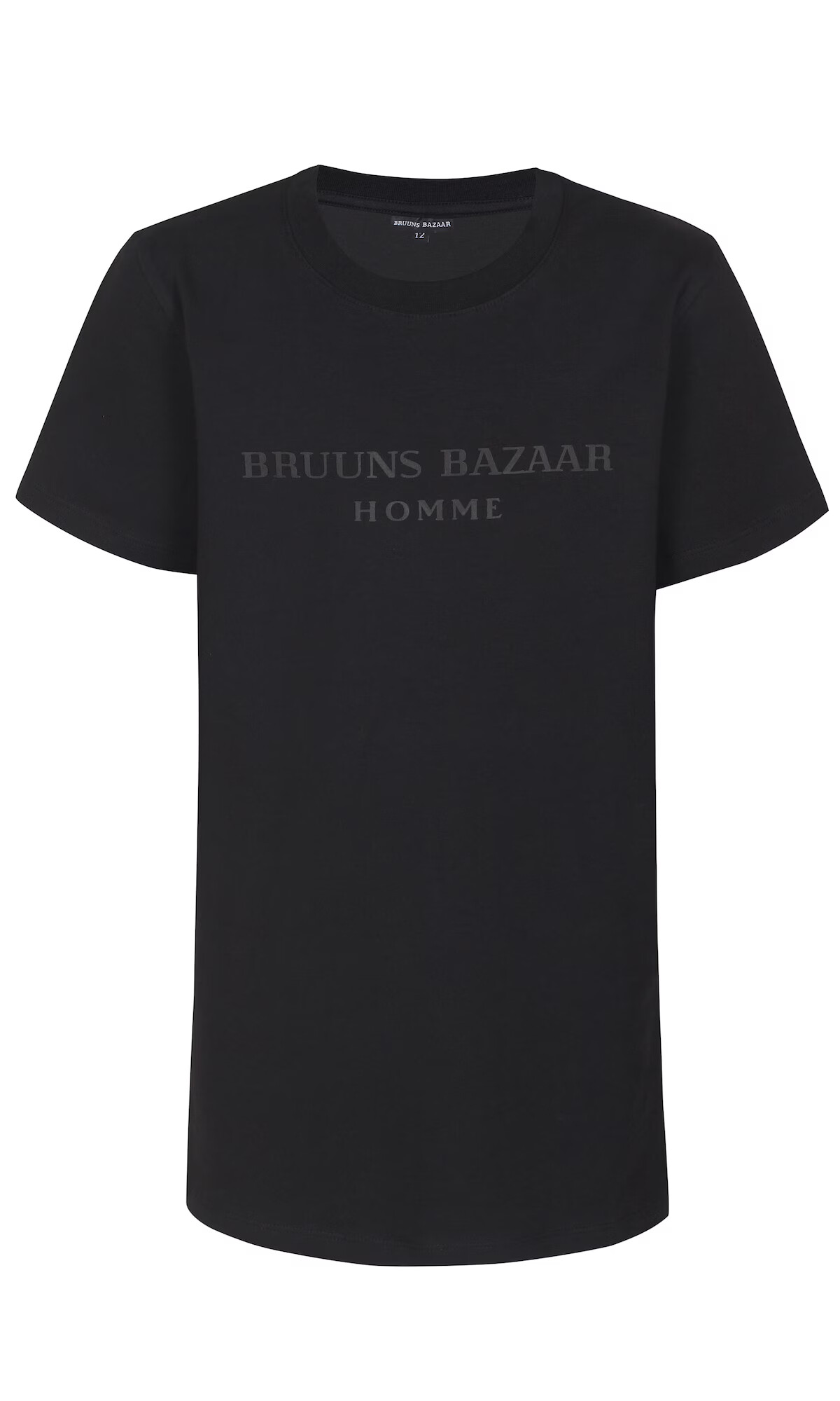 Bruuns Bazaar Kids Tricou 'Karl-Oskar' gri / negru - Pled.ro