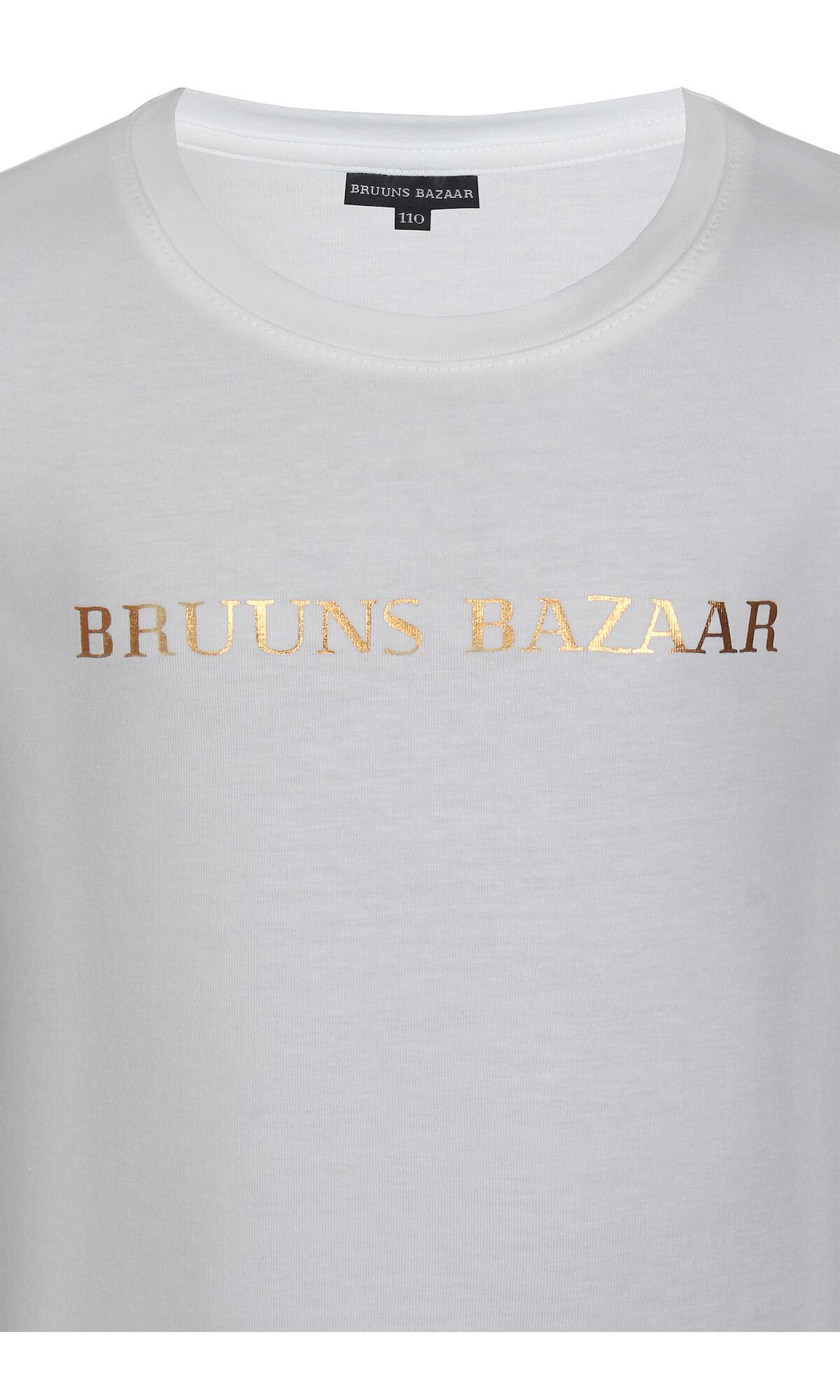 Bruuns Bazaar Kids Tricou 'Marie Louise' auriu - roz / alb murdar - Pled.ro