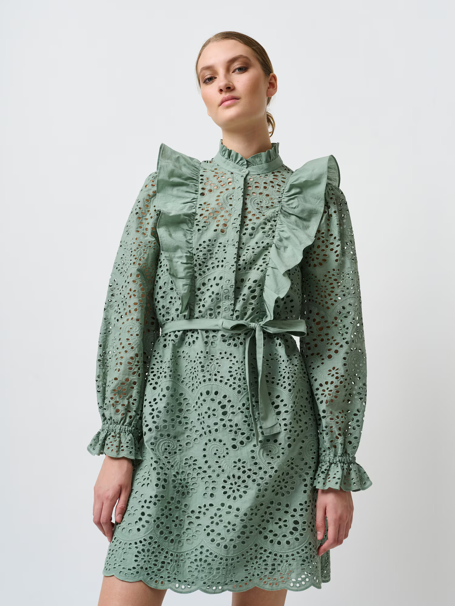 BRUUNS BAZAAR Rochie tip bluză 'Sienna Kandra' verde pastel - Pled.ro