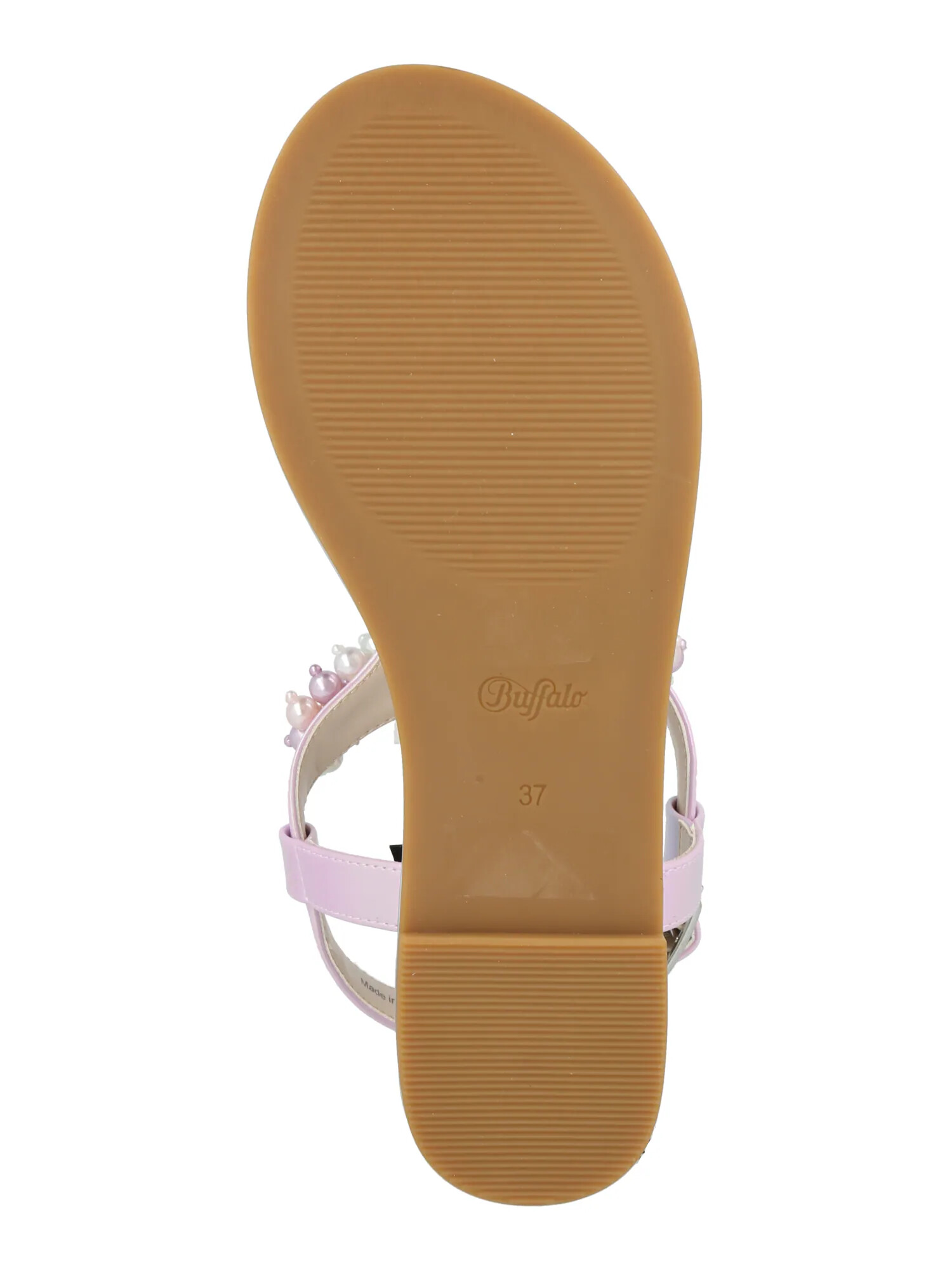 BUFFALO Flip-flops lila / alb murdar - Pled.ro