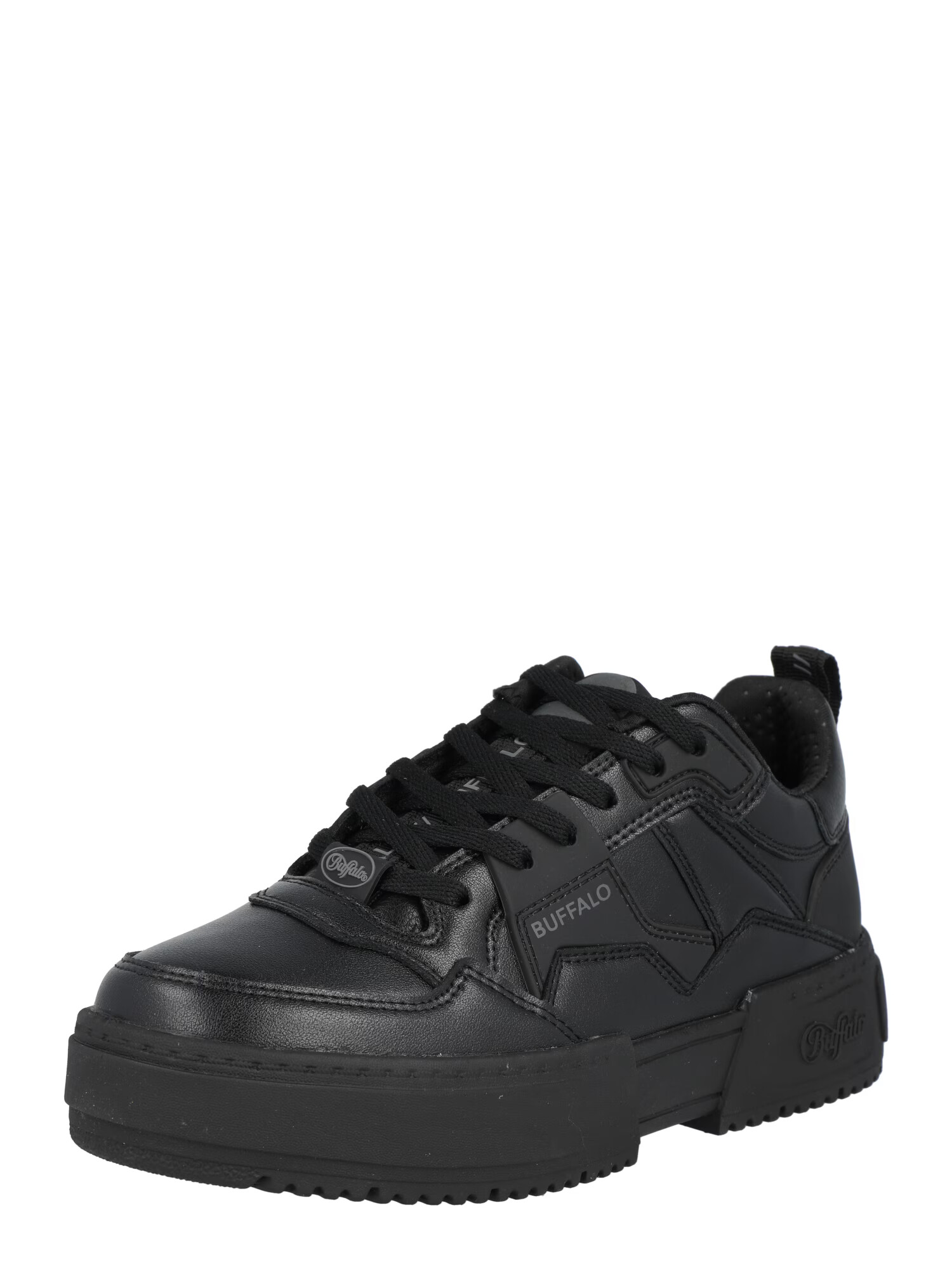 BUFFALO Sneaker low gri / negru - Pled.ro