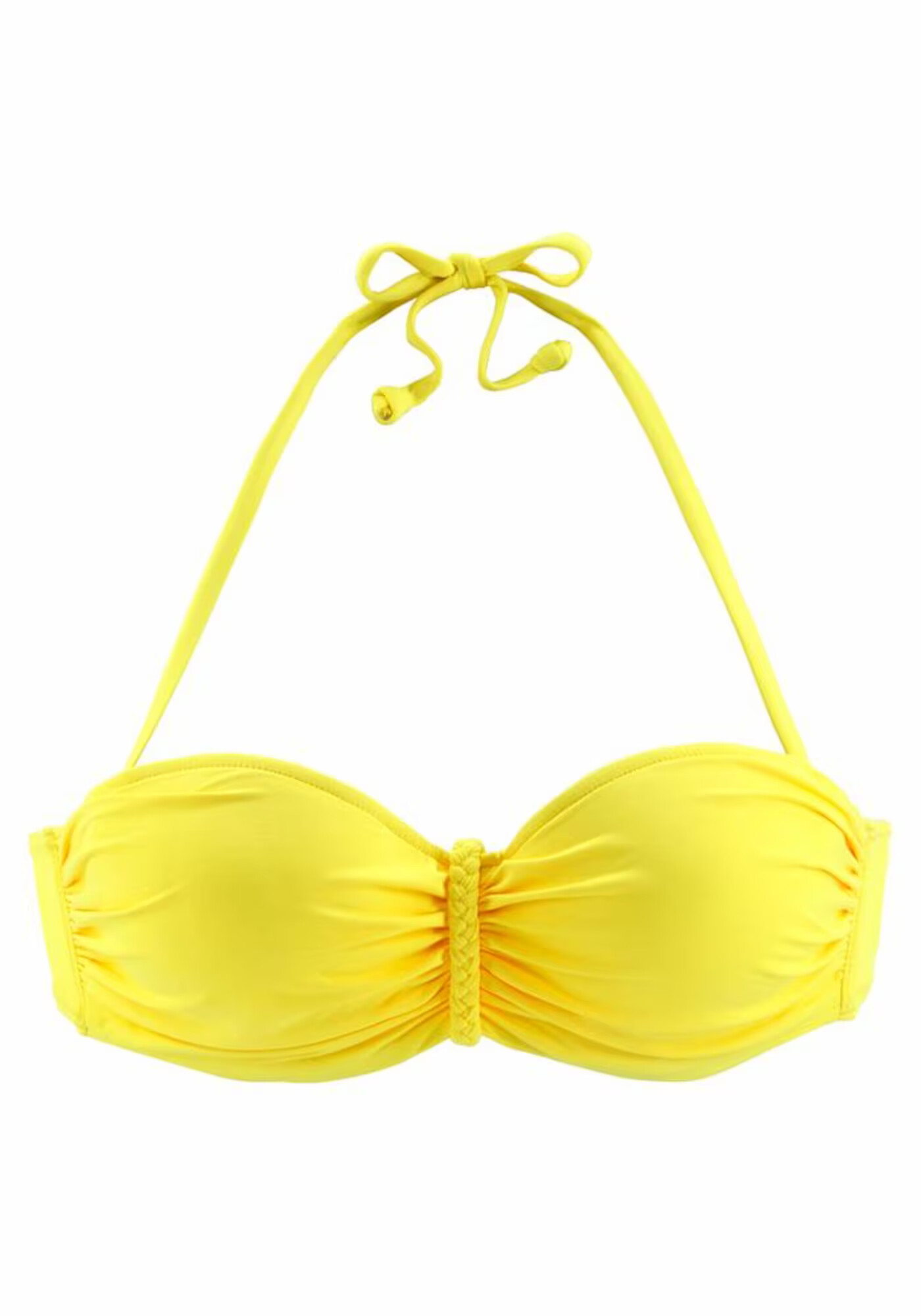 BUFFALO Sutien costum de baie galben citron - Pled.ro