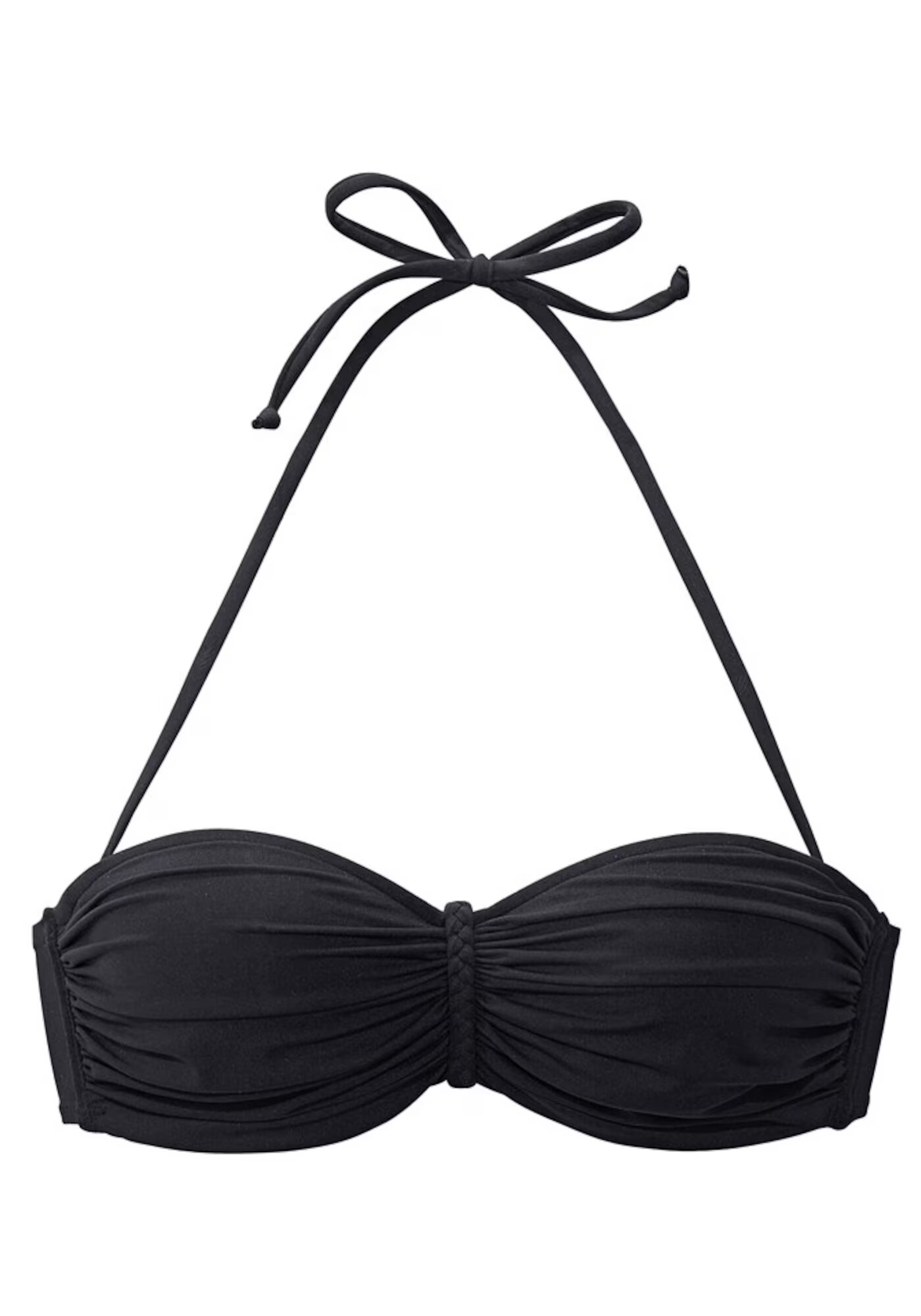 BUFFALO Sutien costum de baie 'Happy' negru - Pled.ro