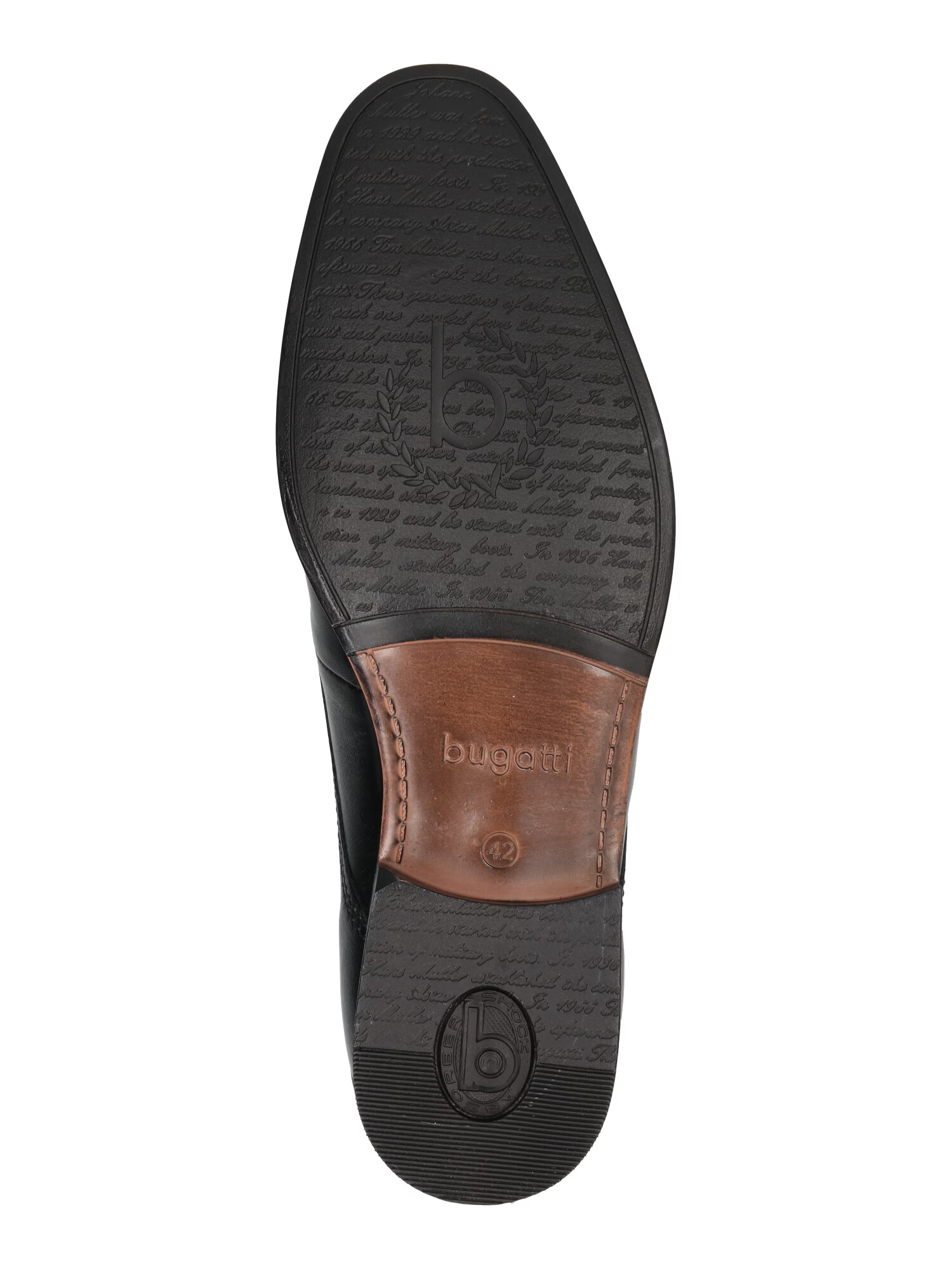 bugatti Botine Chukka 'Mattia' negru - Pled.ro