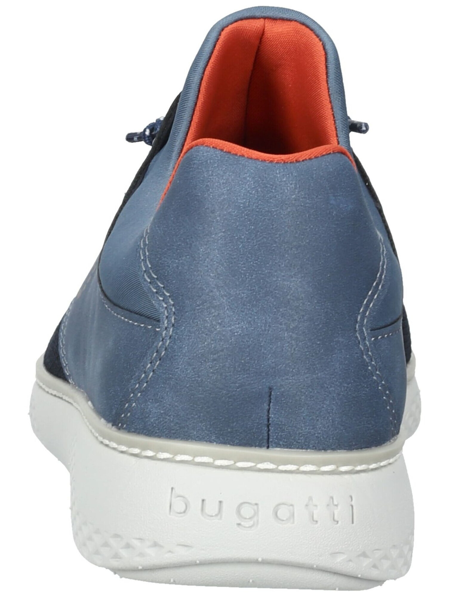 bugatti Sneaker low albastru porumbel / albastru închis / portocaliu închis - Pled.ro