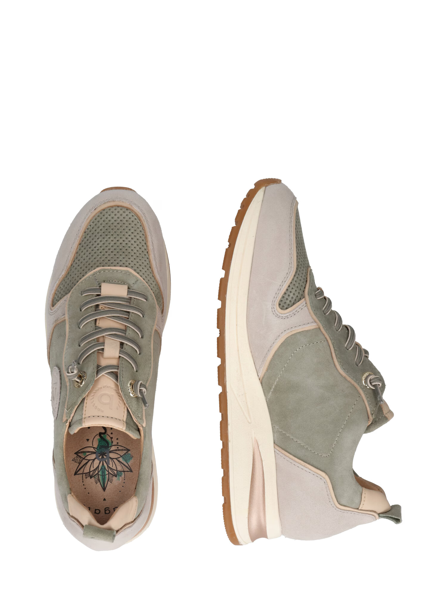 bugatti Sneaker low gri / gri taupe / gri deschis - Pled.ro