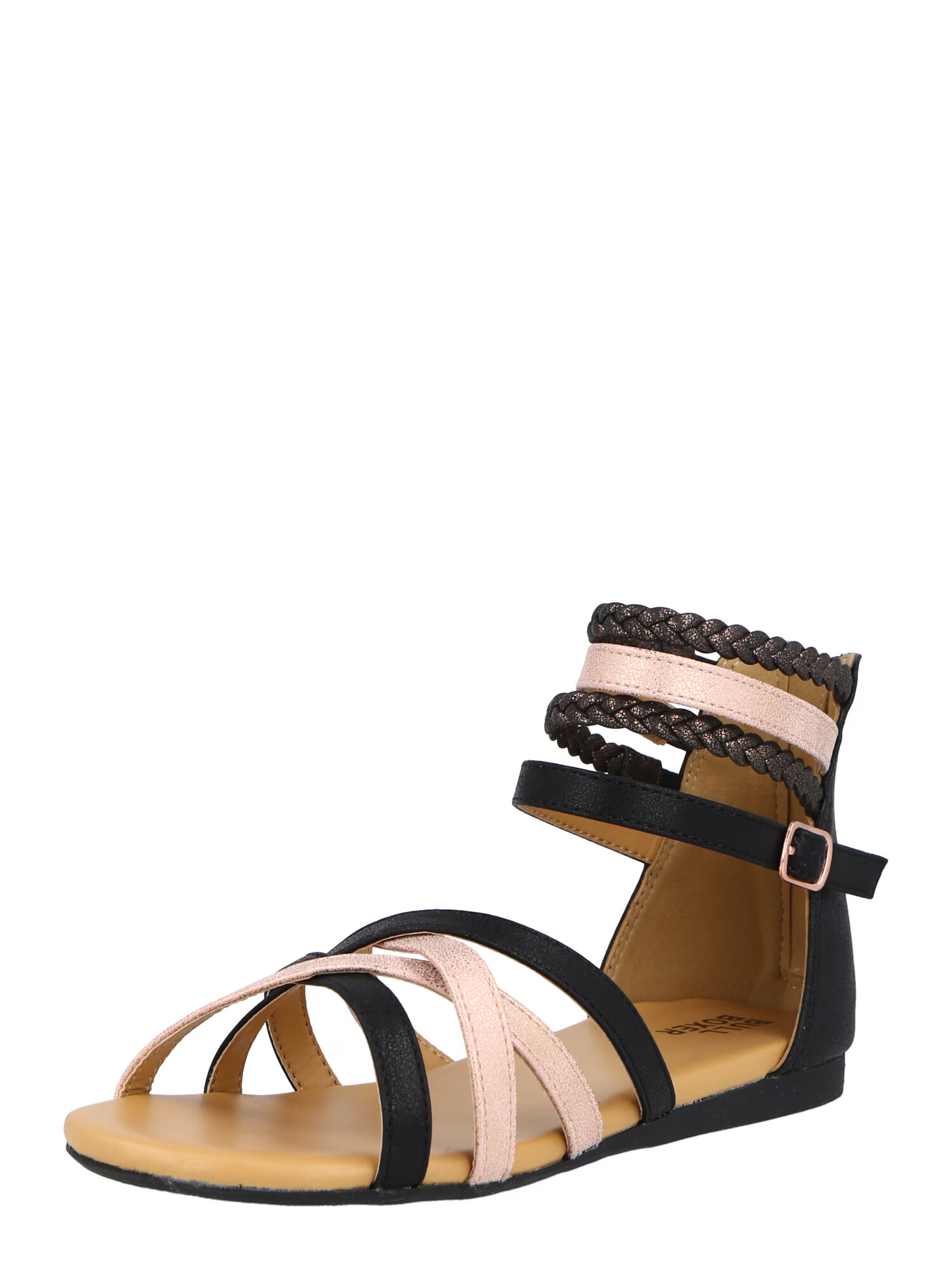 BULLBOXER Sandale bronz / roz deschis / negru - Pled.ro