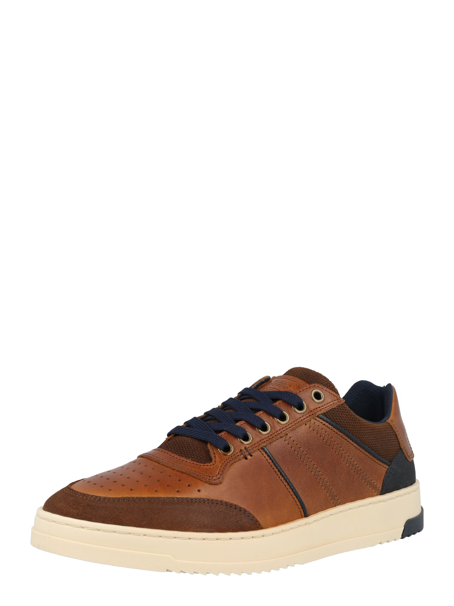 BULLBOXER Sneaker low bleumarin / maro / ciocolatiu - Pled.ro