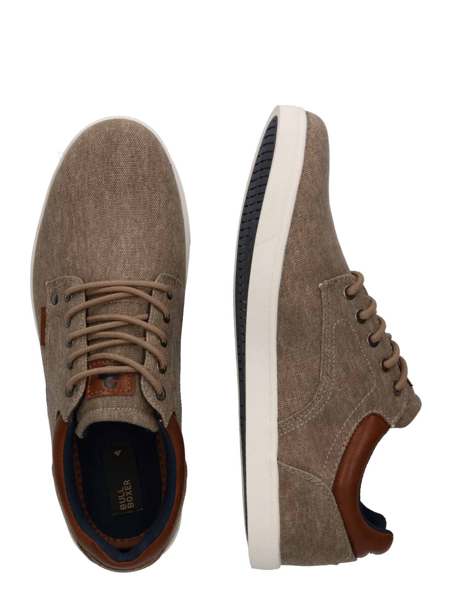 BULLBOXER Sneaker low ocru / maro amestecat - Pled.ro