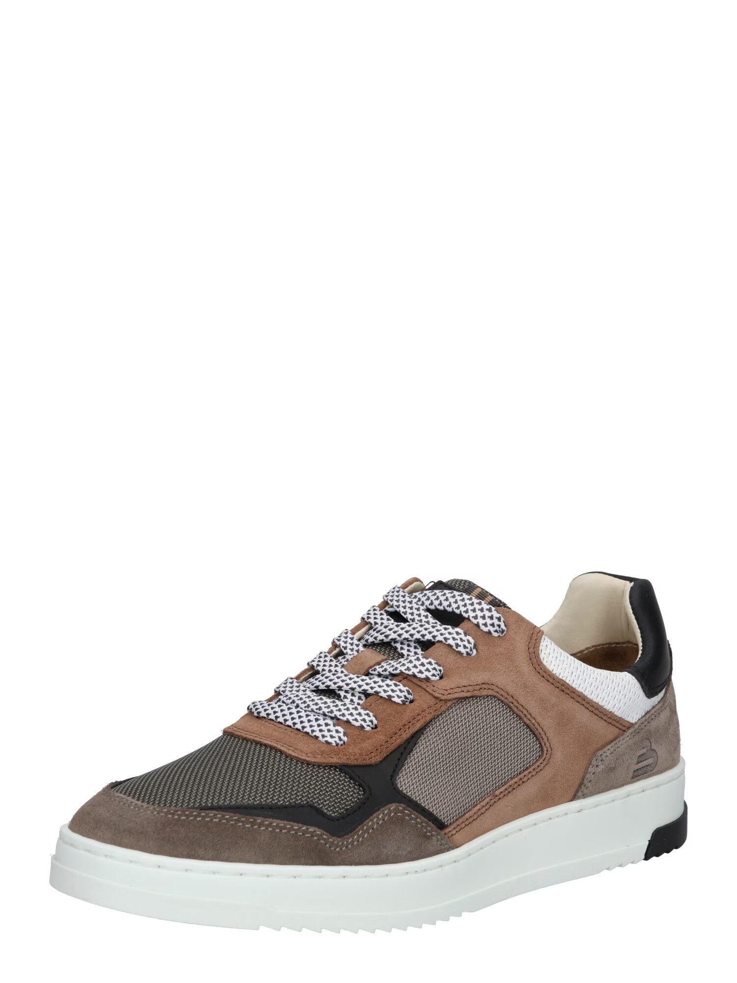 BULLBOXER Sneaker low maro / maro deschis / negru / alb - Pled.ro