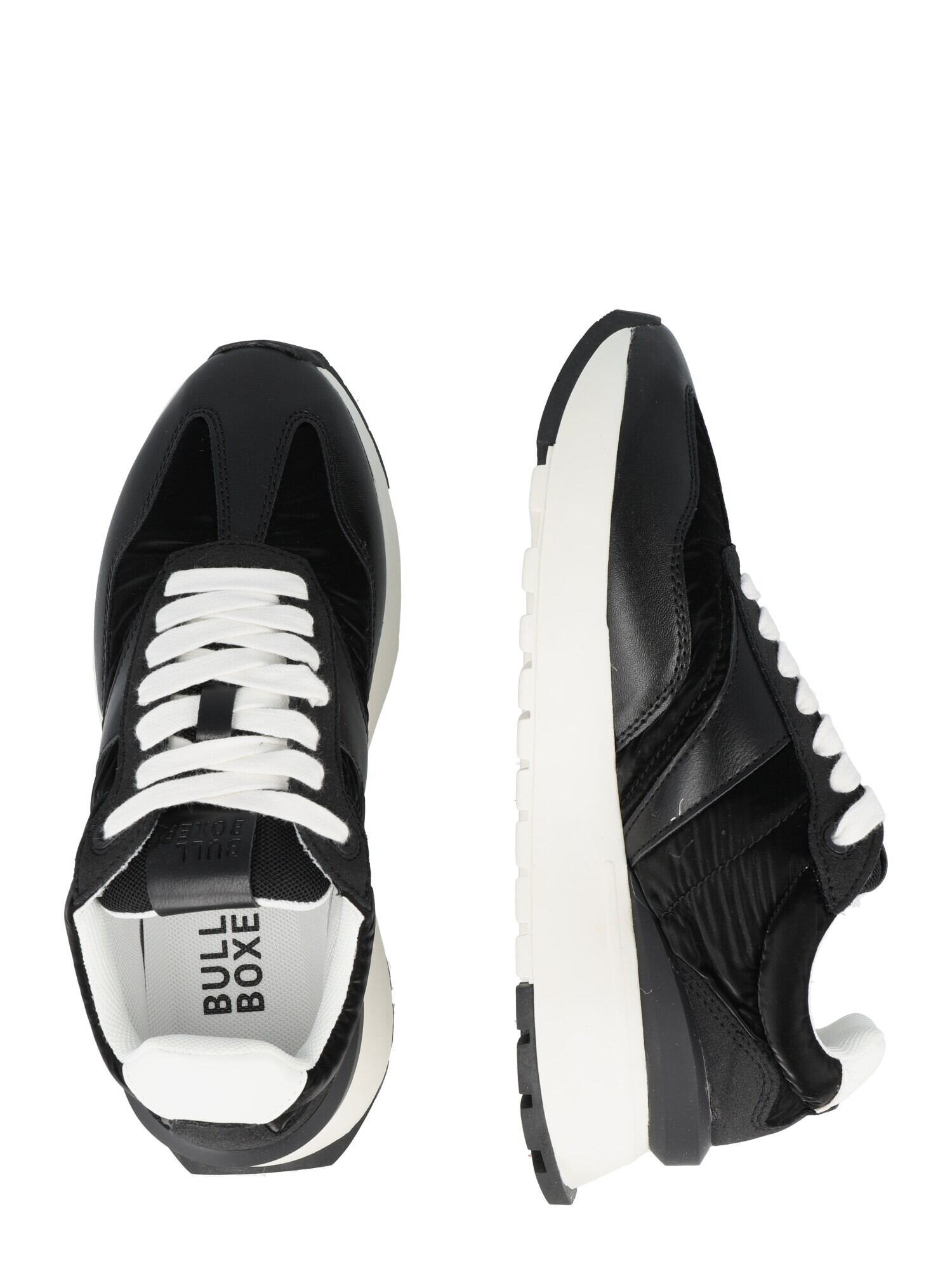 BULLBOXER Sneaker low negru / alb - Pled.ro