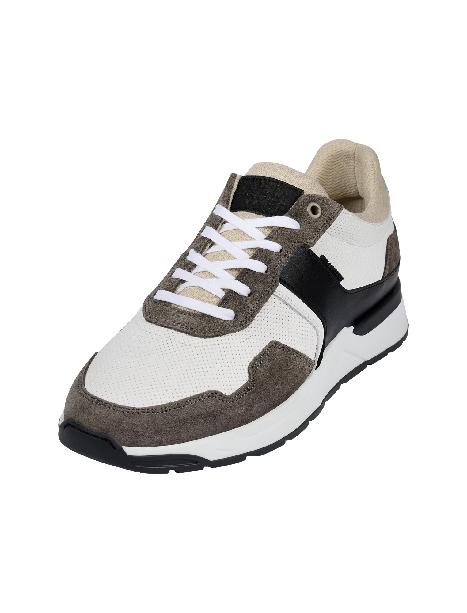 BULLBOXER Sneaker low pământiu / negru / alb - Pled.ro