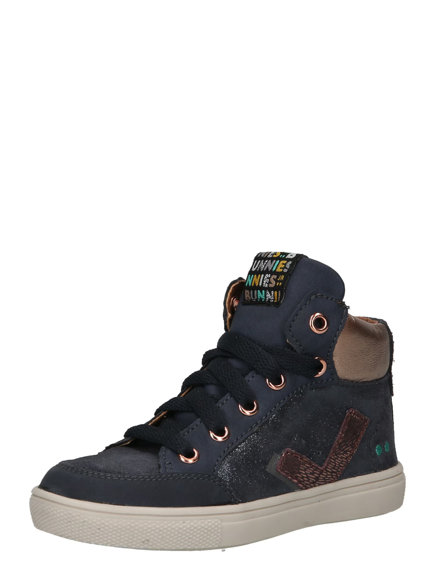 BunniesJR Sneaker 'Lance Louw' bleumarin / bronz / mov mură - Pled.ro