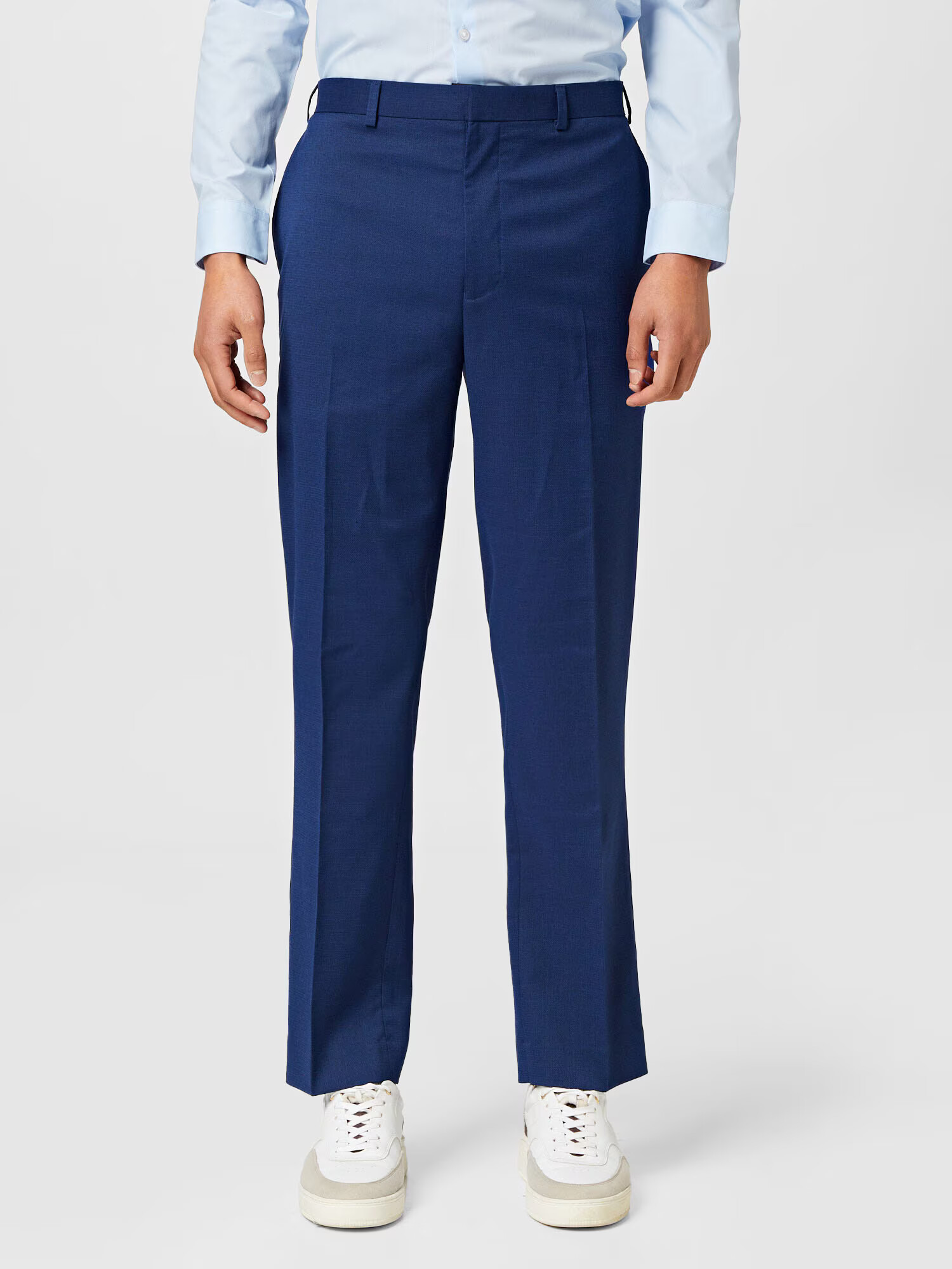 BURTON MENSWEAR LONDON Pantaloni cu dungă albastru cobalt - Pled.ro