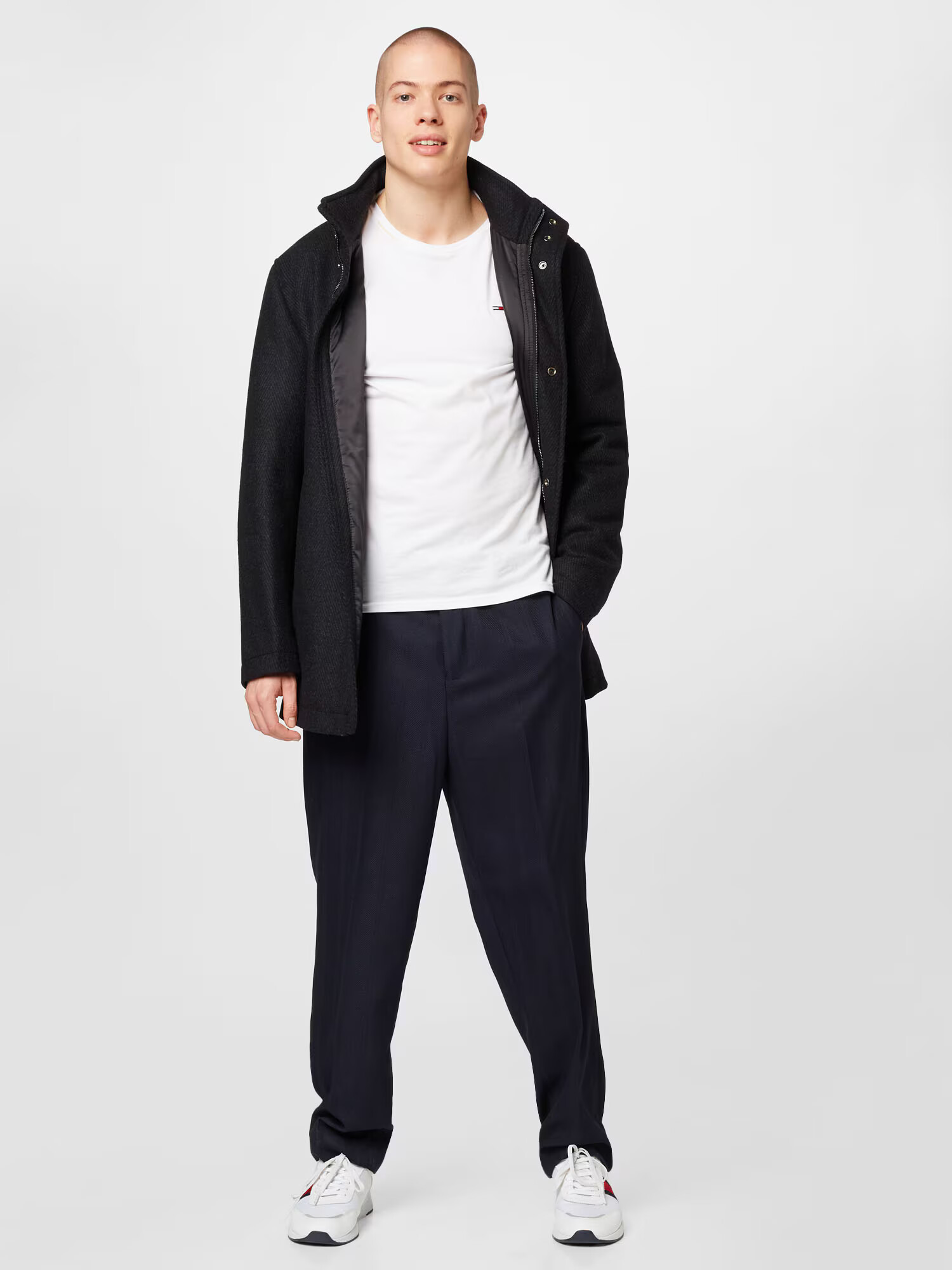 BURTON MENSWEAR LONDON Pantaloni cu dungă bleumarin - Pled.ro