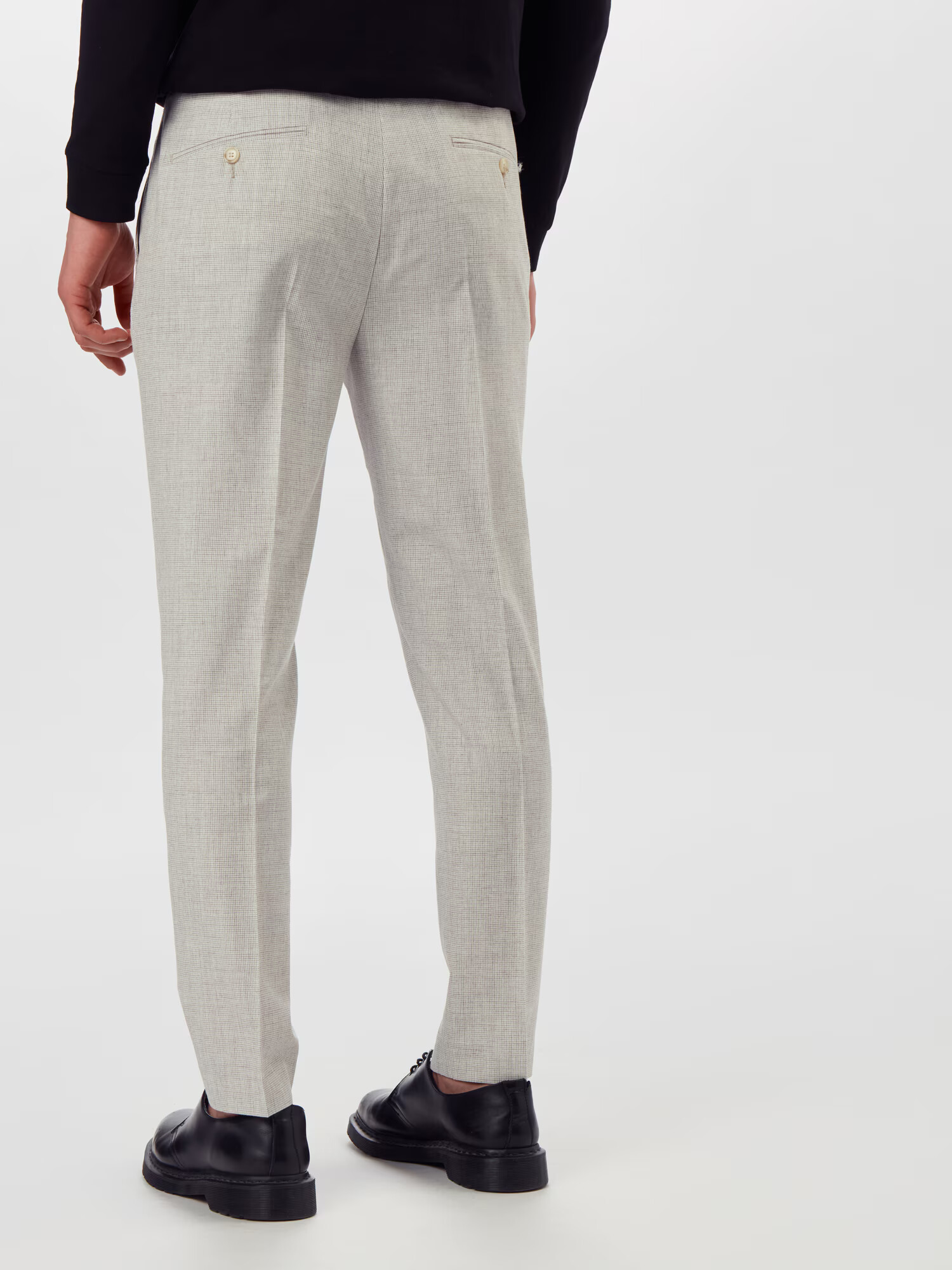 BURTON MENSWEAR LONDON Pantaloni cu dungă gri - Pled.ro