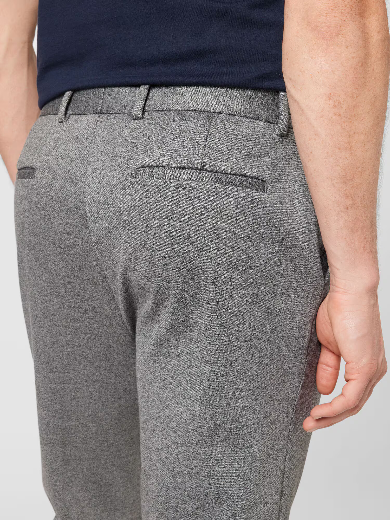 BURTON MENSWEAR LONDON Pantaloni cutați gri argintiu - Pled.ro