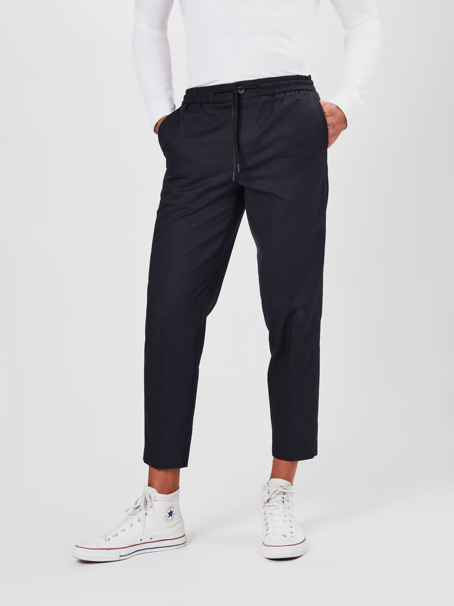 BURTON MENSWEAR LONDON Pantaloni eleganți albastru noapte - Pled.ro