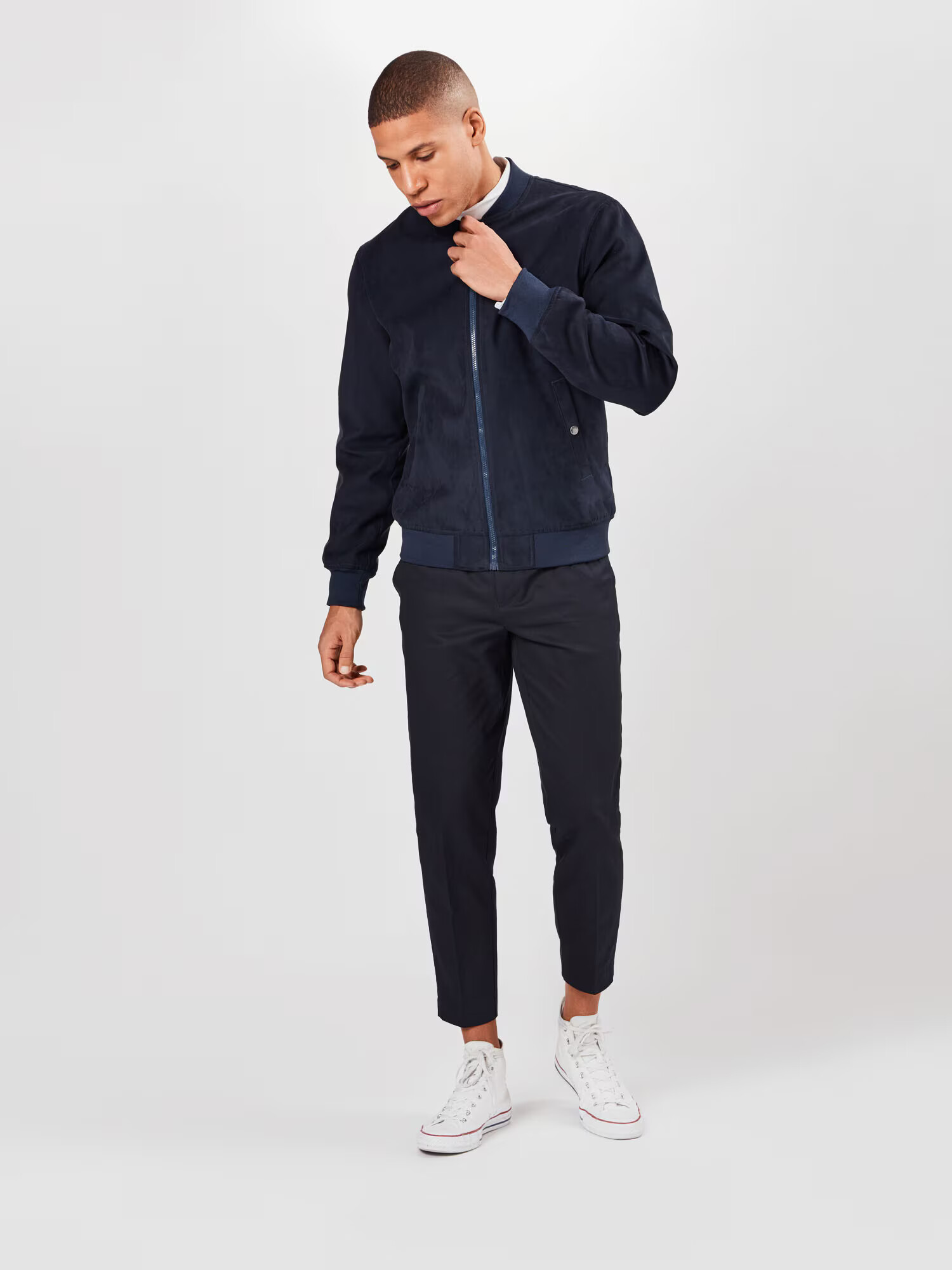 BURTON MENSWEAR LONDON Pantaloni eleganți albastru noapte - Pled.ro