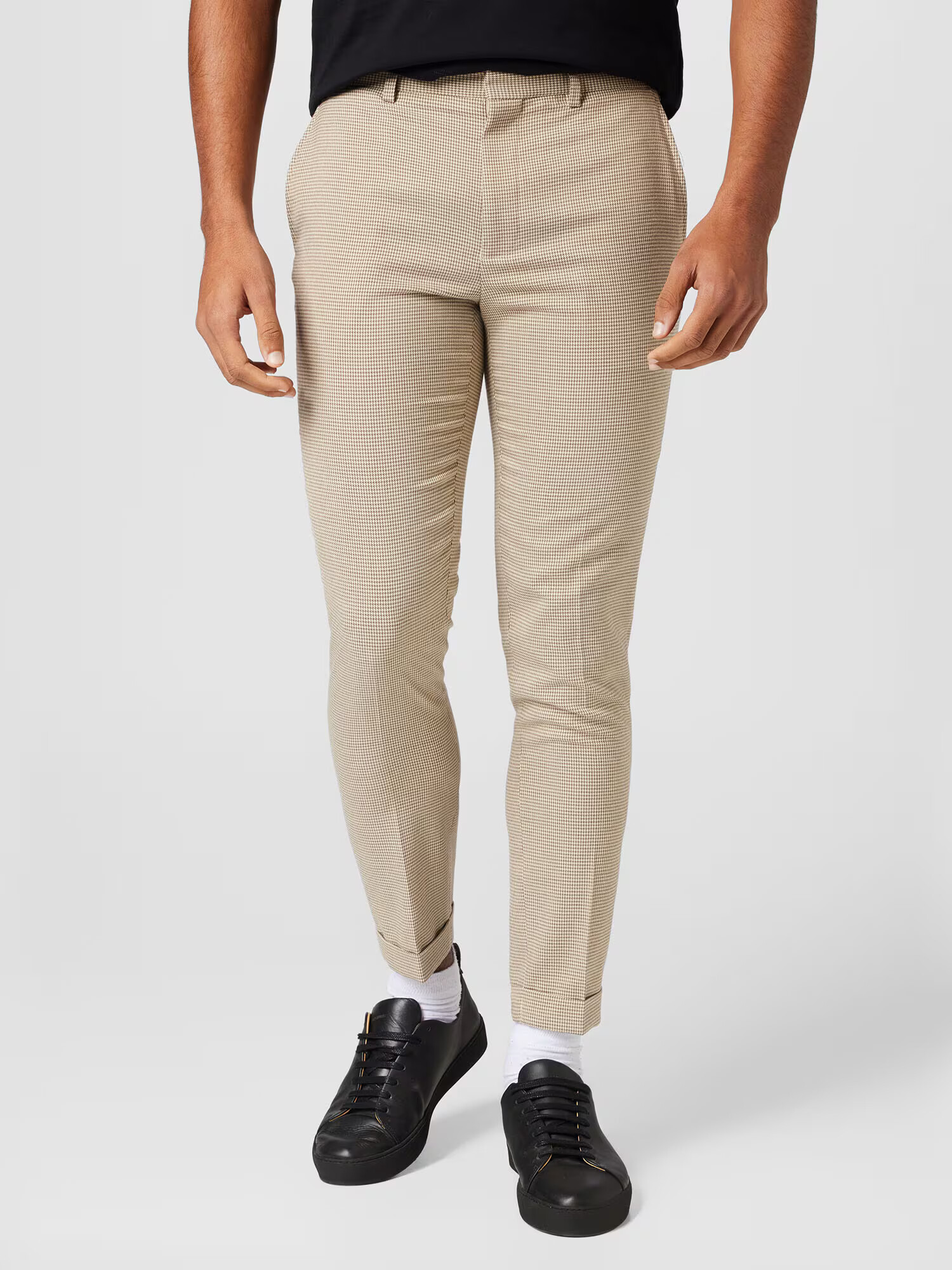 BURTON MENSWEAR LONDON Pantaloni eleganți crem / bej închis - Pled.ro