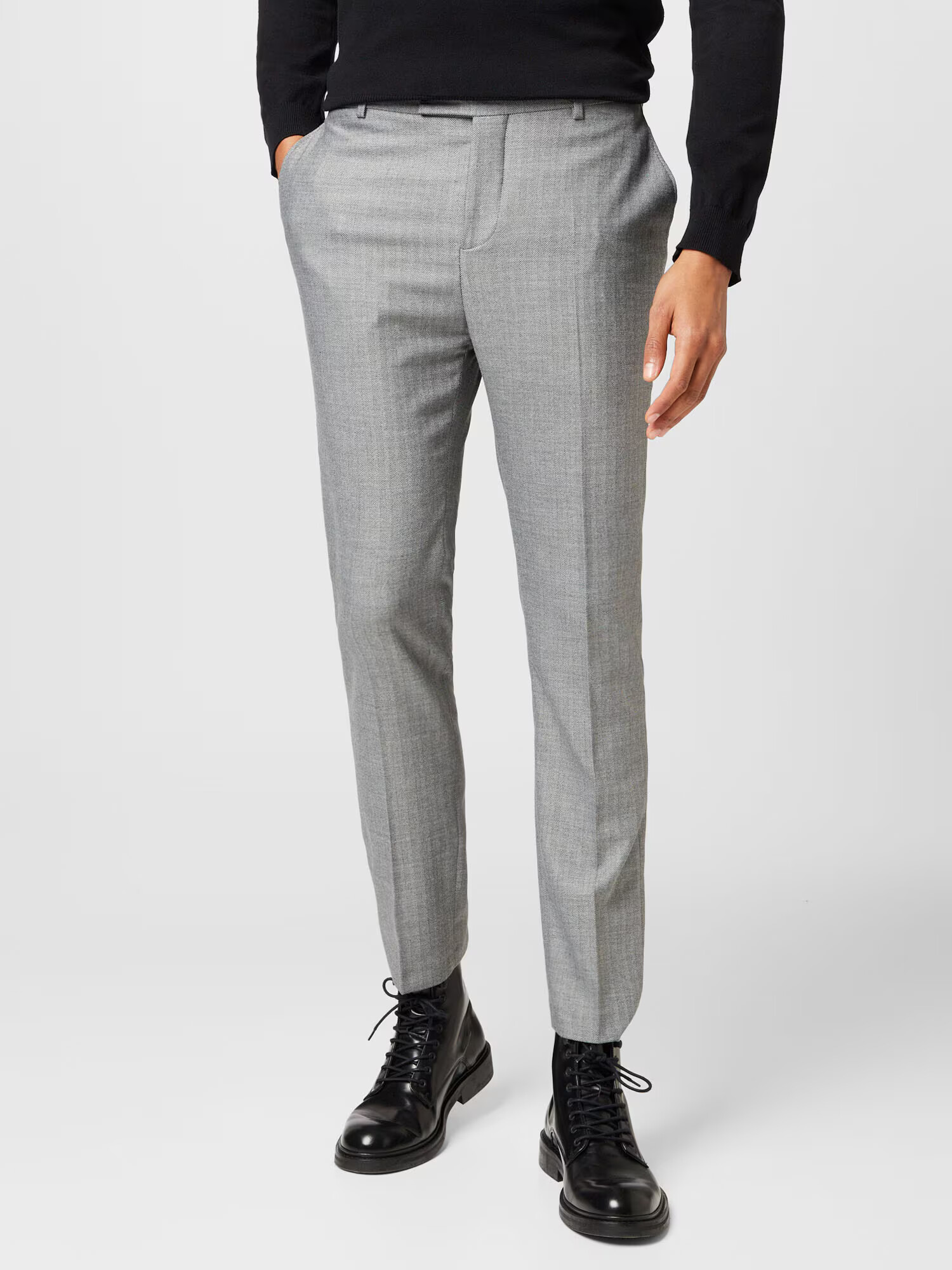 BURTON MENSWEAR LONDON Pantaloni eleganți gri - Pled.ro