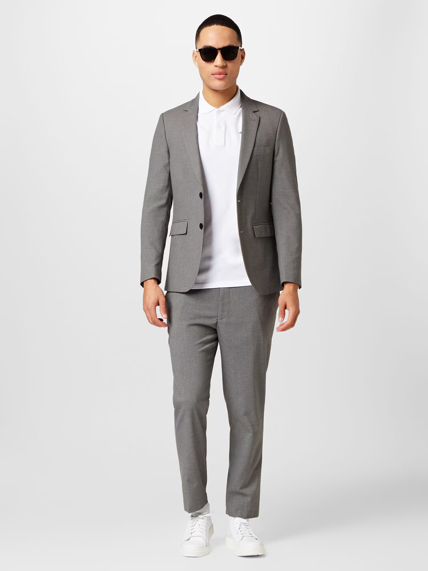 BURTON MENSWEAR LONDON Pantaloni eleganți gri deschis - Pled.ro