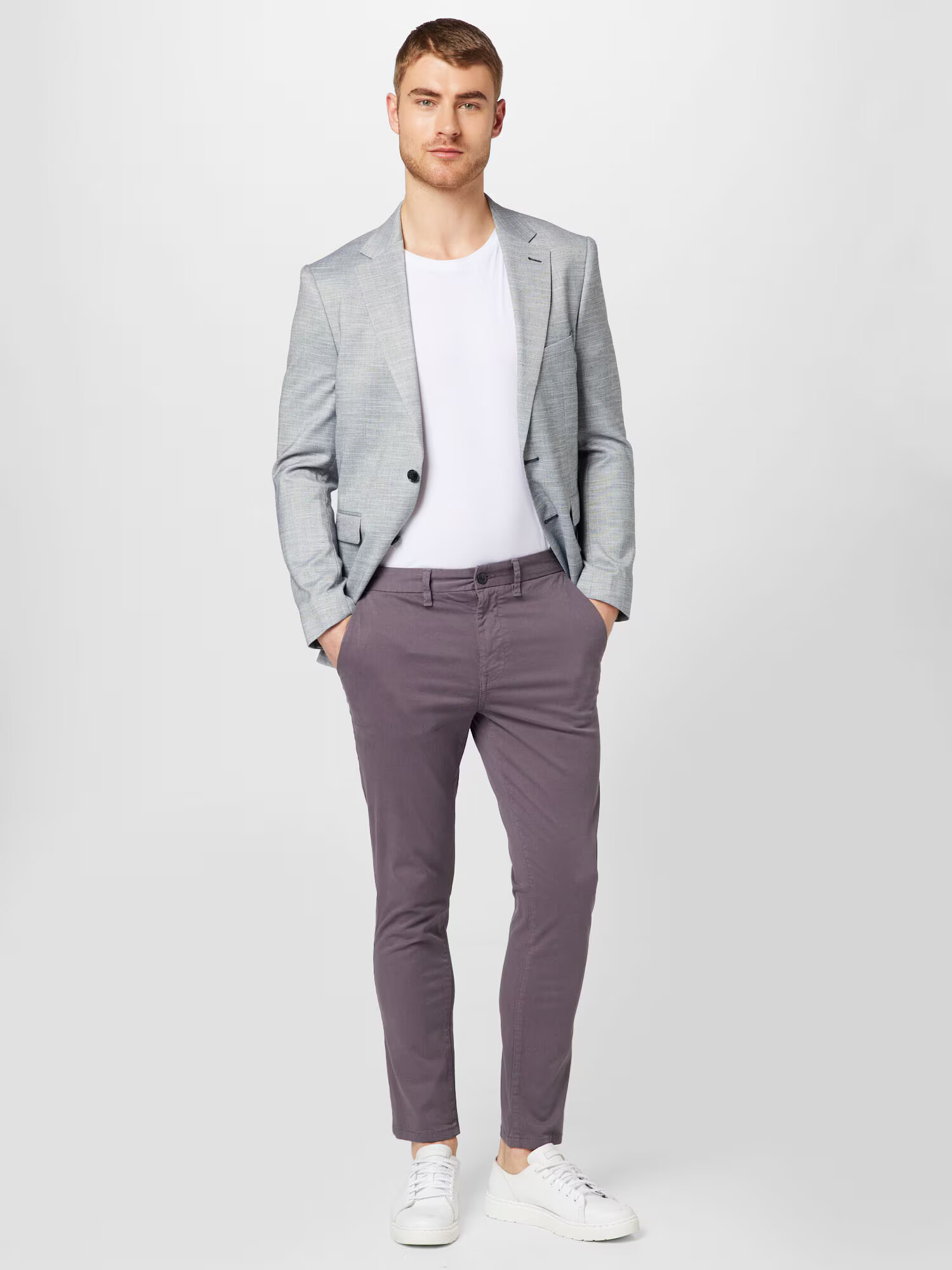 BURTON MENSWEAR LONDON Pantaloni eleganți gri închis - Pled.ro