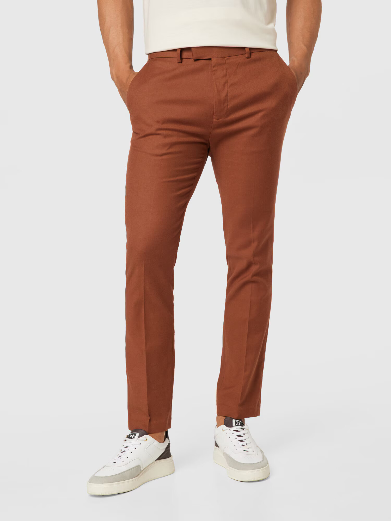 BURTON MENSWEAR LONDON Pantaloni eleganți maro caramel - Pled.ro