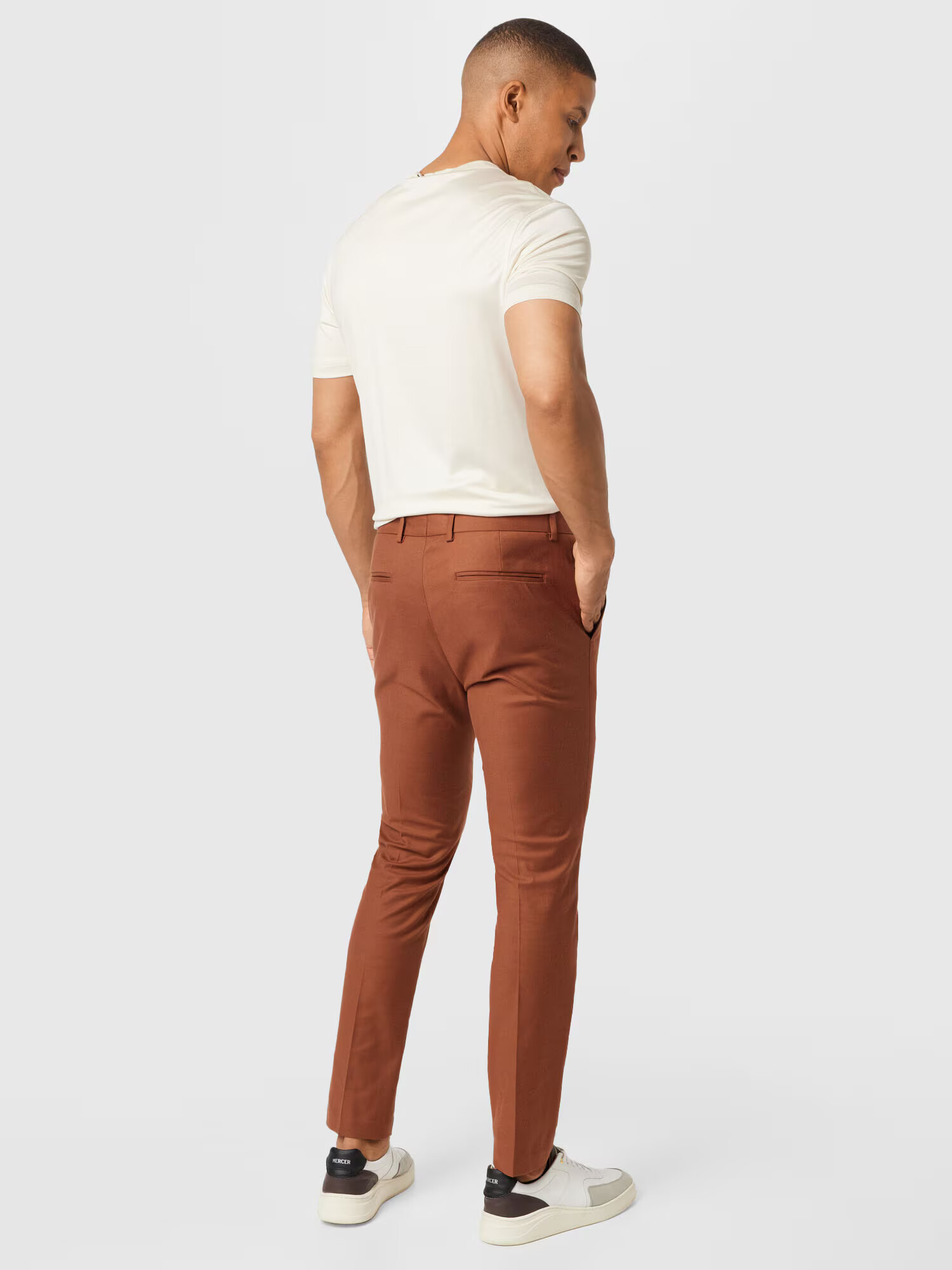 BURTON MENSWEAR LONDON Pantaloni eleganți maro caramel - Pled.ro