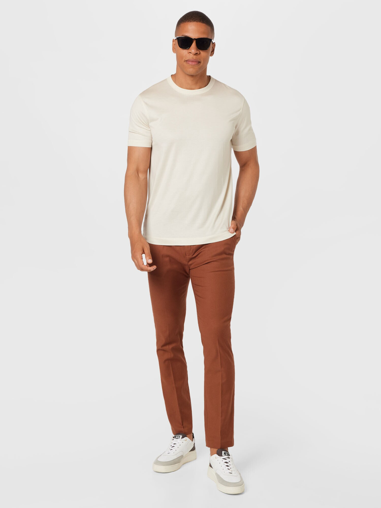 BURTON MENSWEAR LONDON Pantaloni eleganți maro caramel - Pled.ro