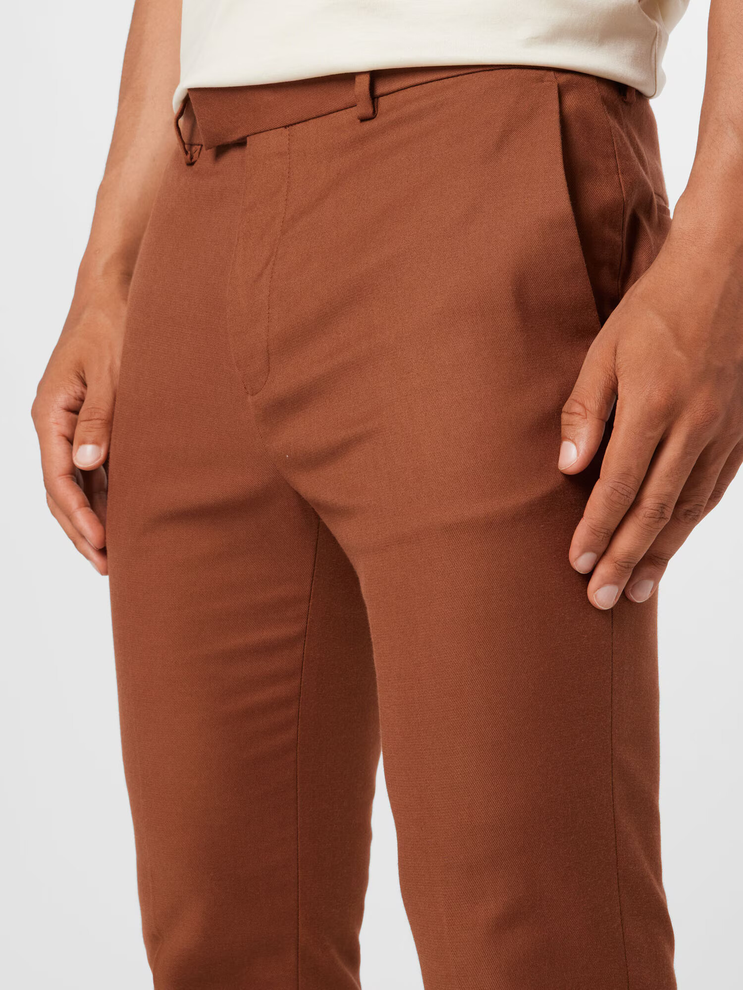 BURTON MENSWEAR LONDON Pantaloni eleganți maro caramel - Pled.ro