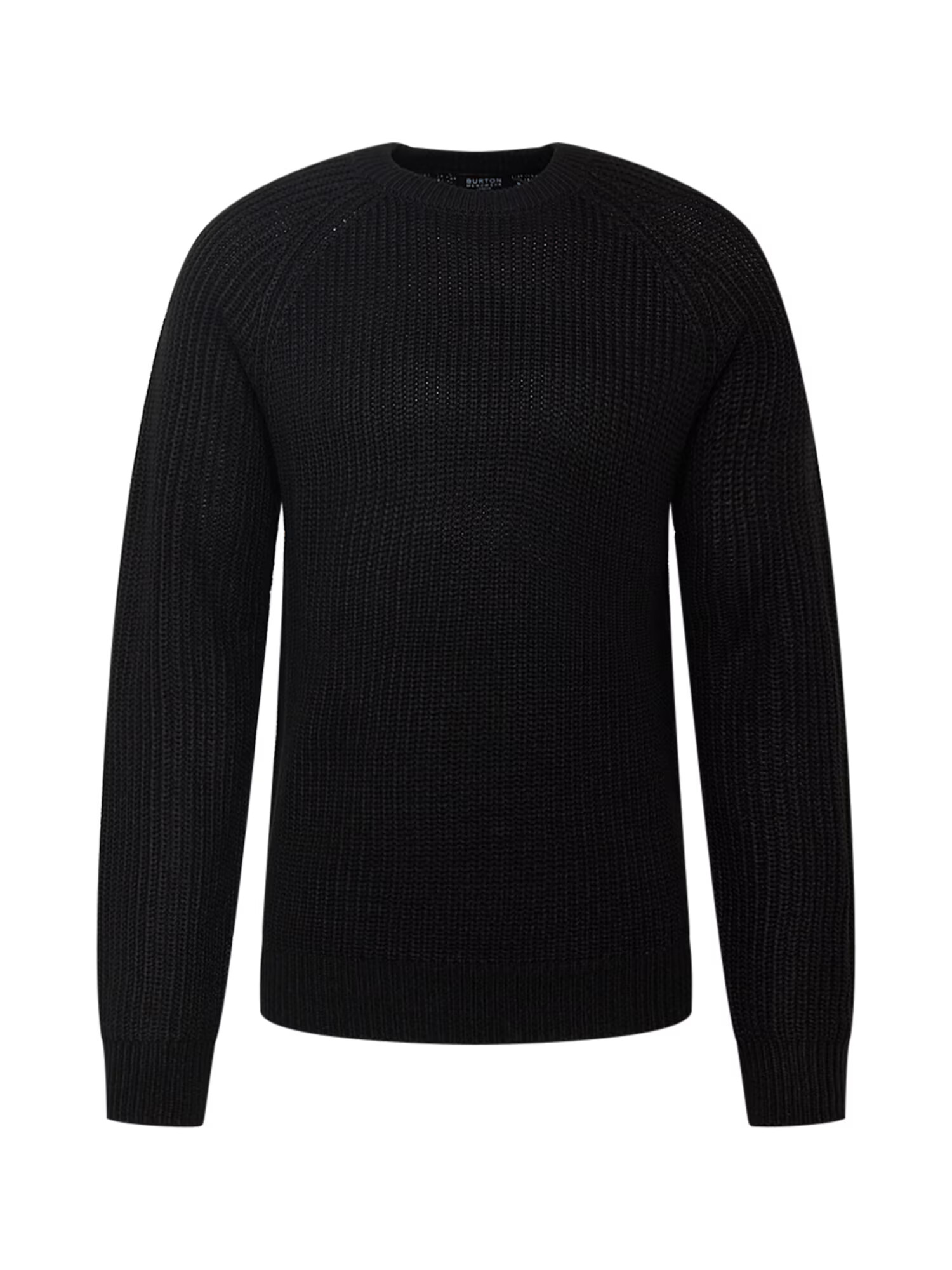 BURTON MENSWEAR LONDON Pulover 'Fisherman' negru - Pled.ro