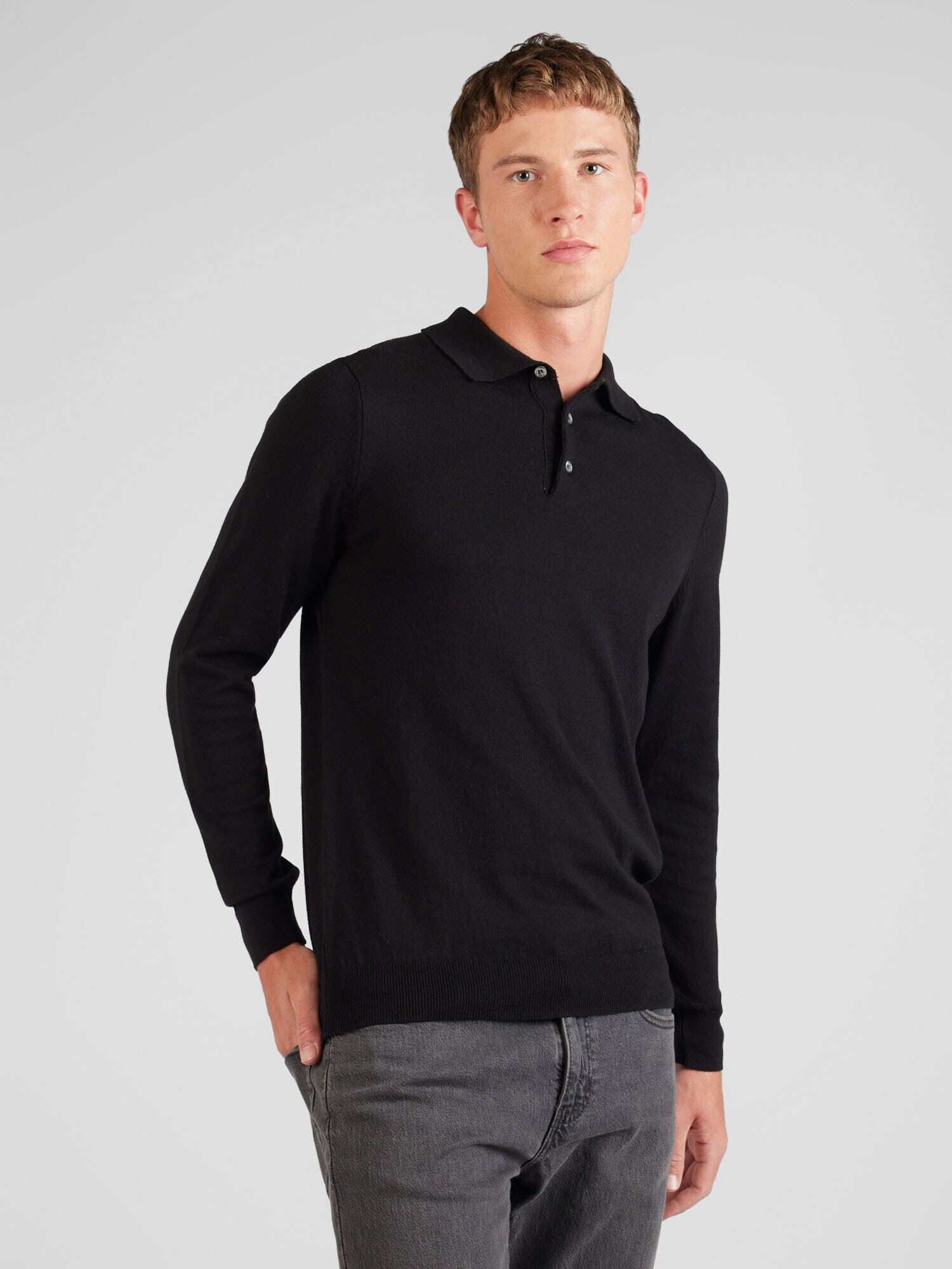 BURTON MENSWEAR LONDON Pulover negru - Pled.ro