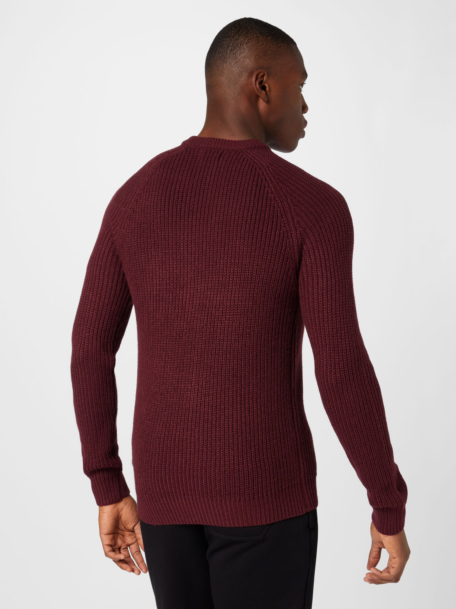 BURTON MENSWEAR LONDON Pulover roșu burgundy - Pled.ro