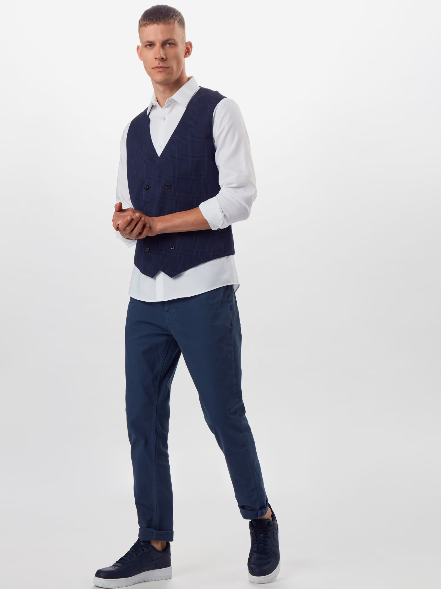 BURTON MENSWEAR LONDON Vestă de costum bleumarin - Pled.ro