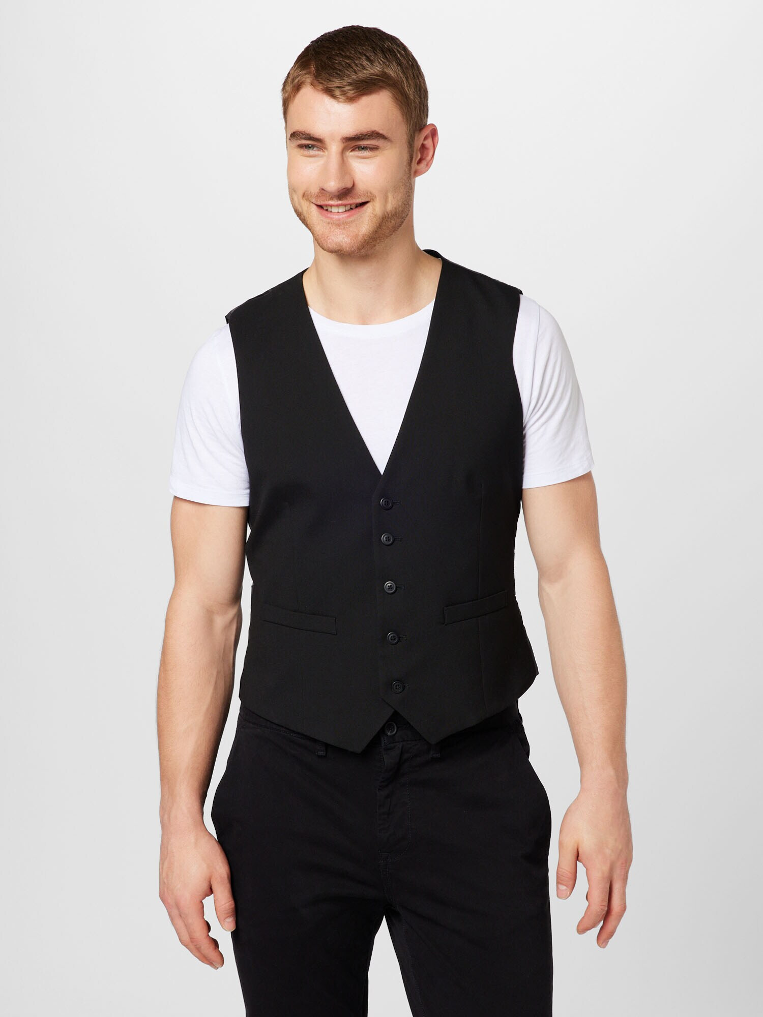 BURTON MENSWEAR LONDON Vestă de costum negru - Pled.ro