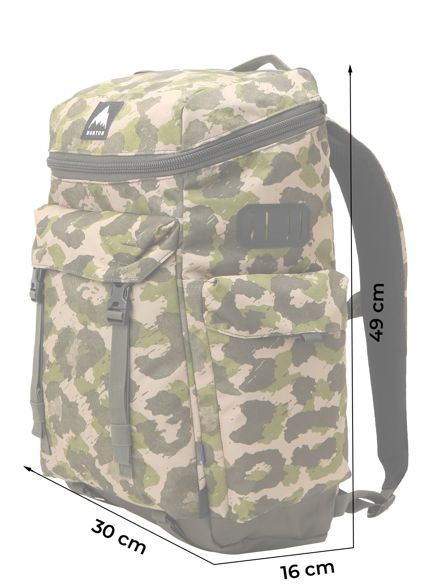 BURTON Rucsac sport 'ANNEX 2.0' maro deschis / verde / verde închis - Pled.ro