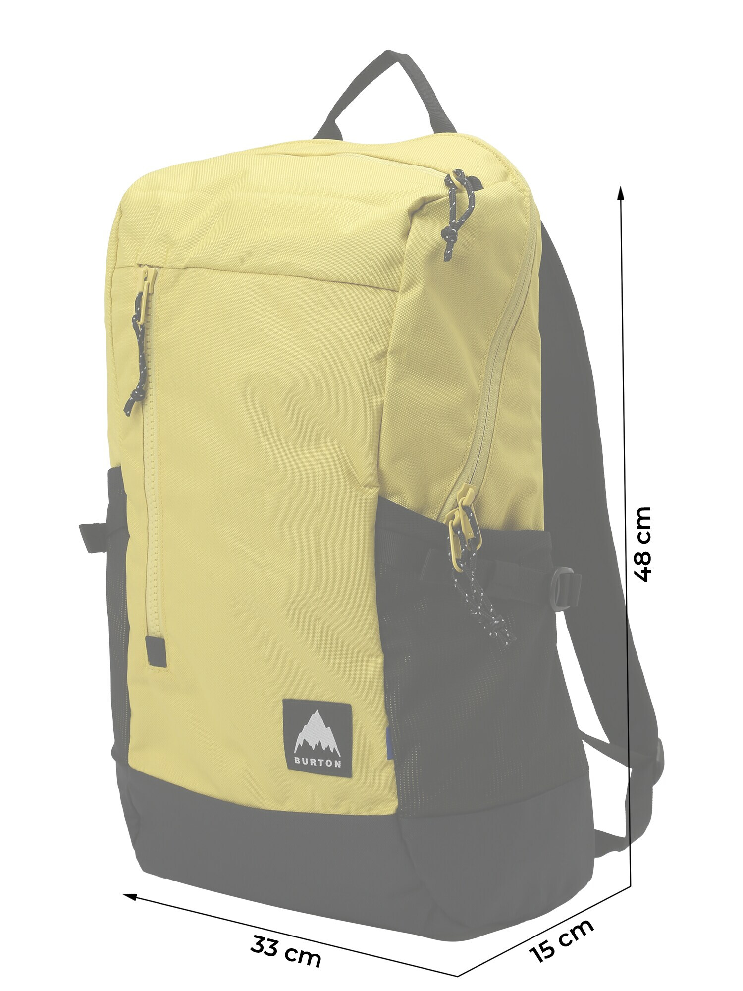 BURTON Rucsac sport 'PROSPECT 2.0' galben muștar / negru - Pled.ro