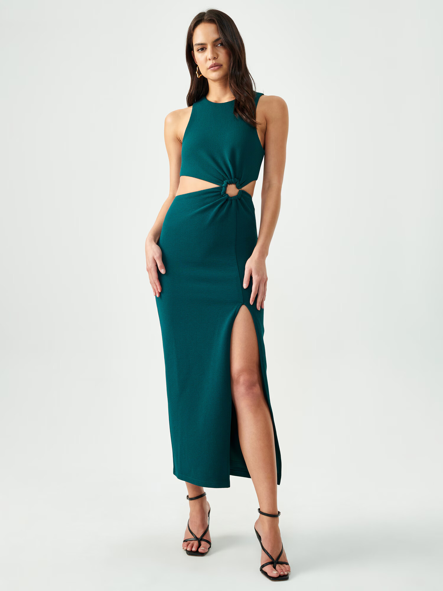 BWLDR Rochie 'MARIGOT ' verde închis - Pled.ro